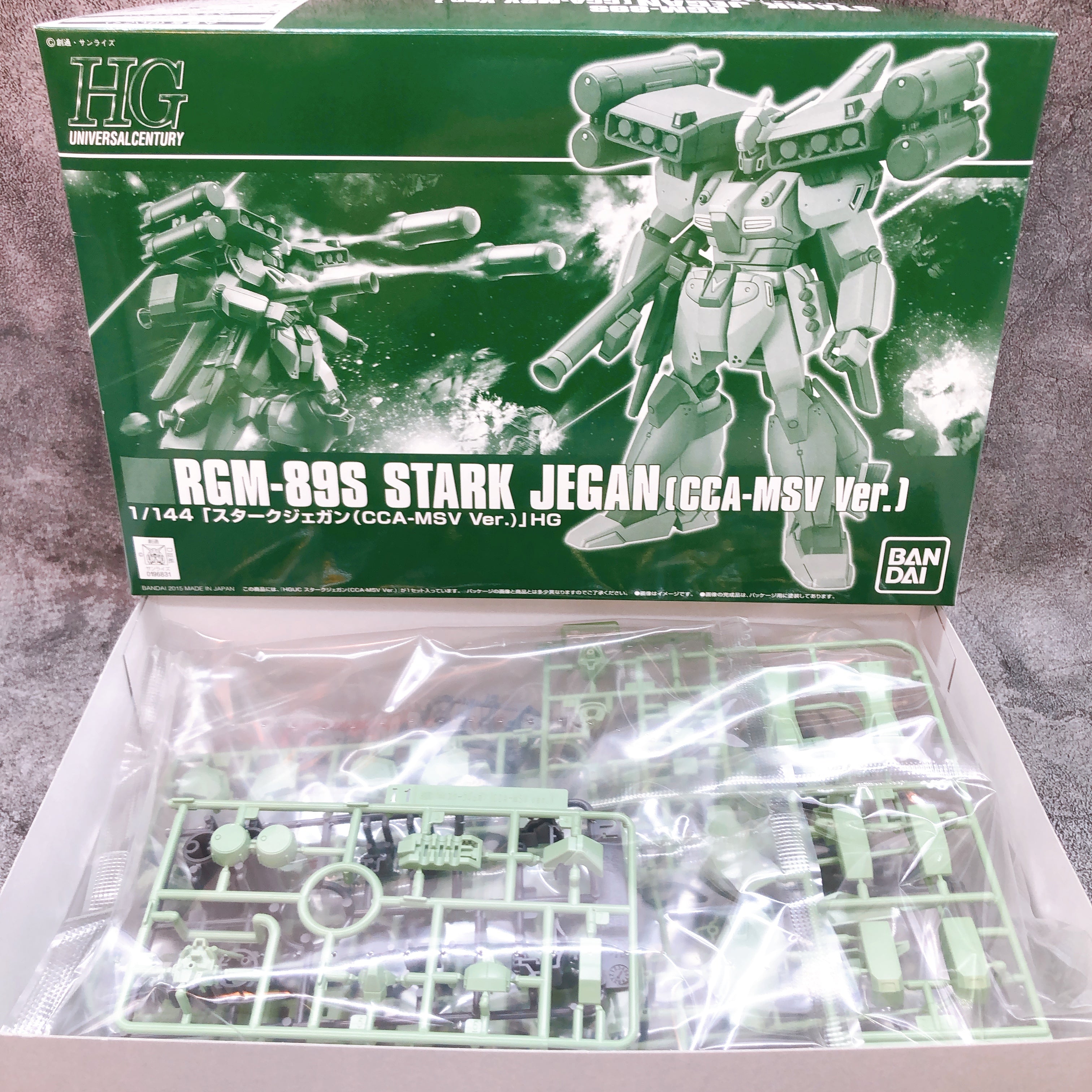 HGUC 1/144 Stark Jegan CCA-MSV Ver RGM-89S Model Kit Premium Bandai Japan NEW