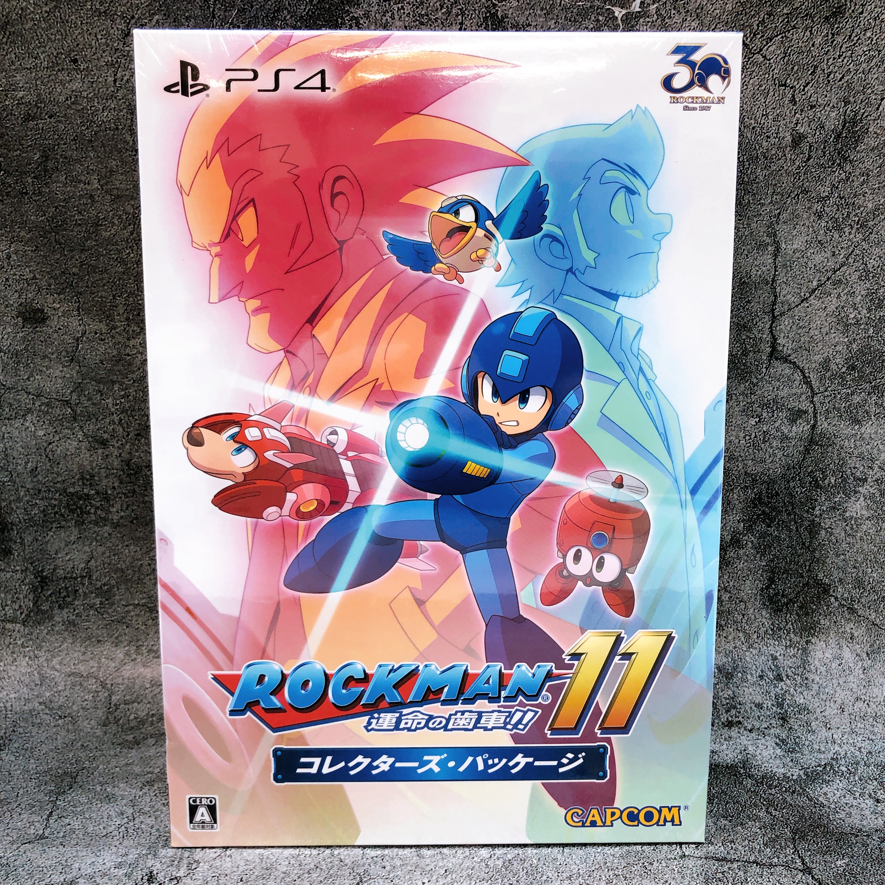 PlayStation 4 Rockman 11 Collector's Package PS4 Mega Man Capcom Japan Sealed