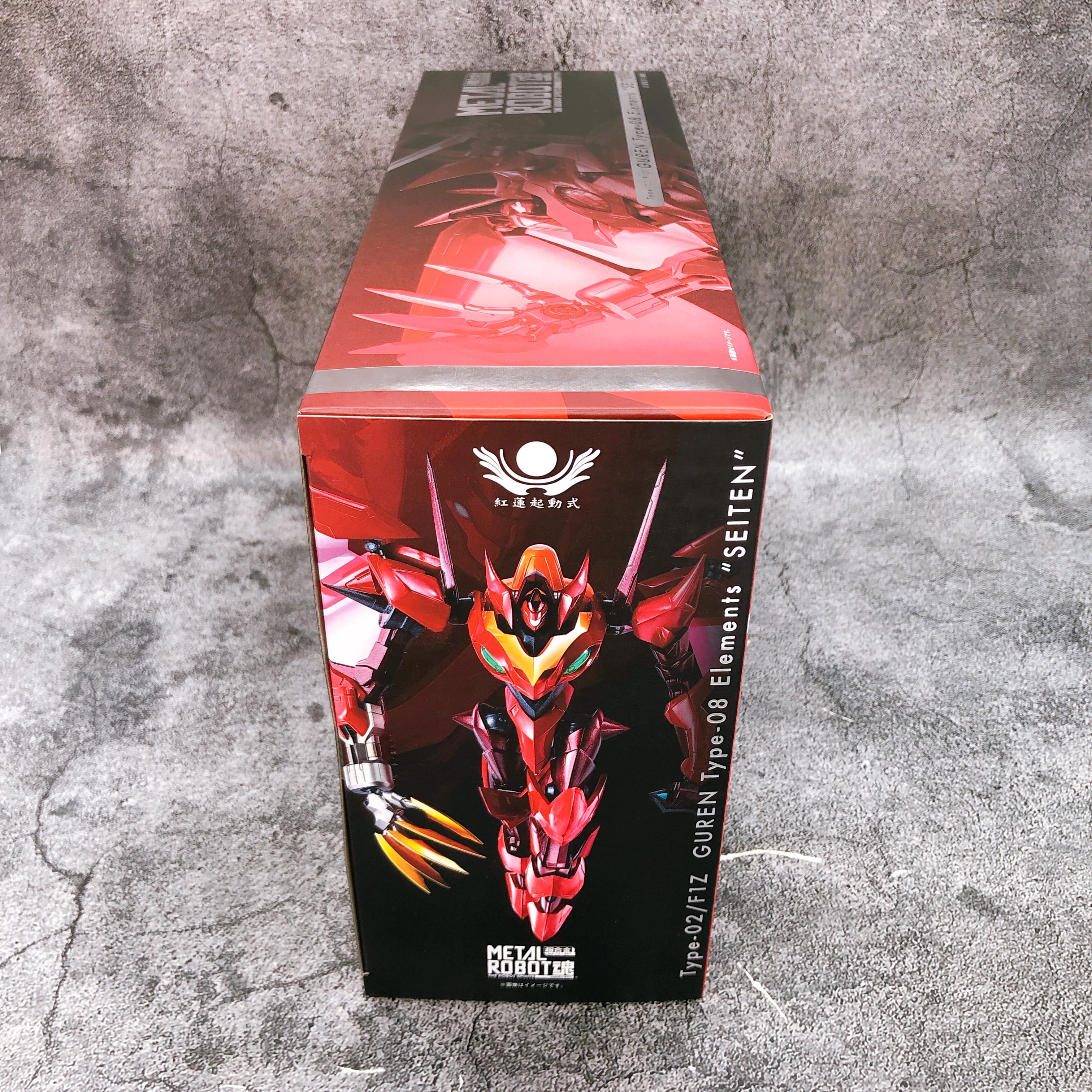Metal Robot Spirits SIDE KMF GUREN Type-08 Elements SEITEN Code Geass Figure