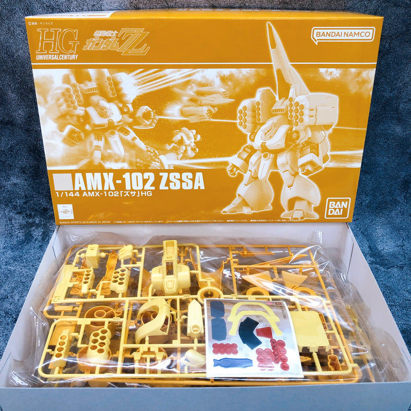 HGUC 1/144 AMX-102 Zssa Gunpla Model Kit Premium Bandai Japan NEW FASTSHIP