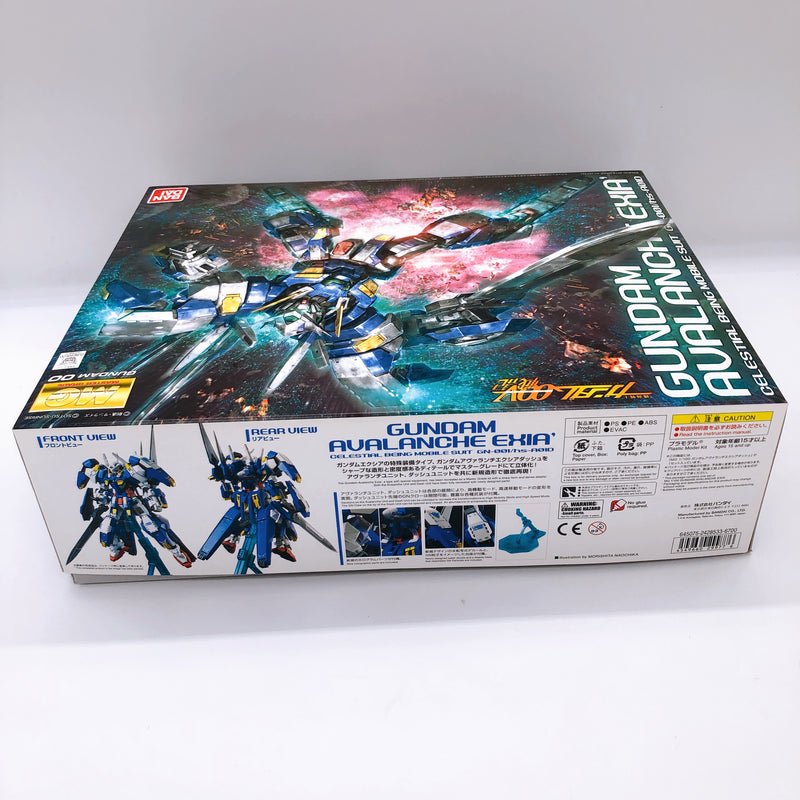 MG 1/100 Gundam Avalanche Exia Dash Gundam 00 Model Kit Premium Bandai Japan NEW