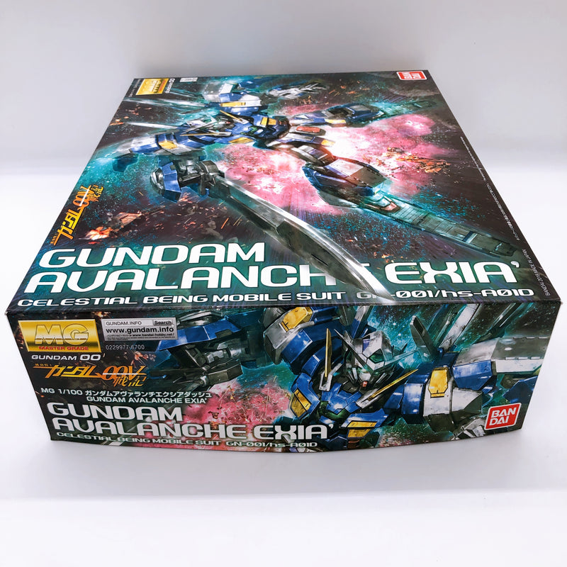 MG 1/100 Gundam Avalanche Exia Dash Gundam 00 Model Kit Premium Bandai Japan NEW