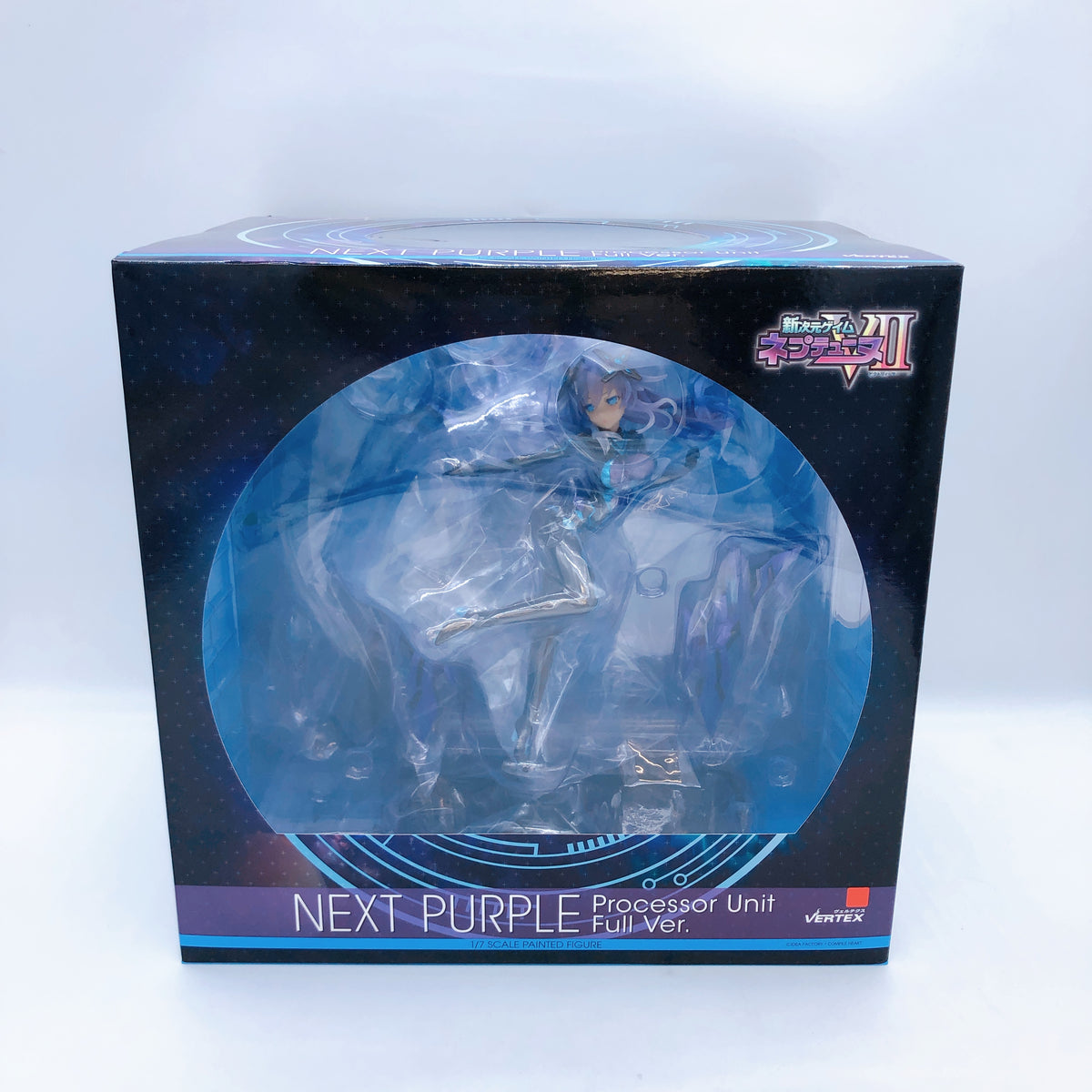 New Dimension Neptunia VII Next Purple 1/7 Figure Processor Unit Full