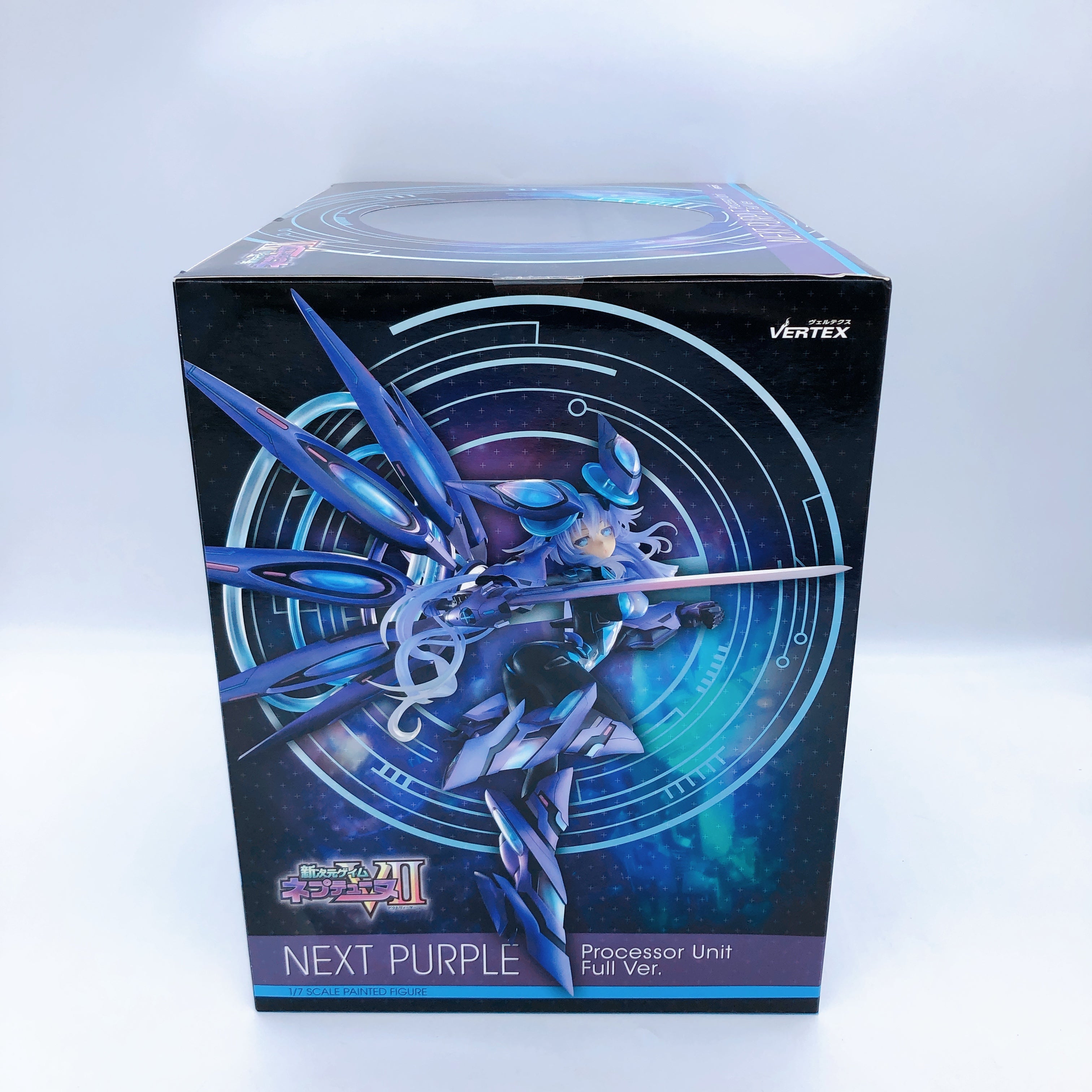 New Dimension Neptunia VII Next Purple 1/7 Figure Processor Unit Full ver.