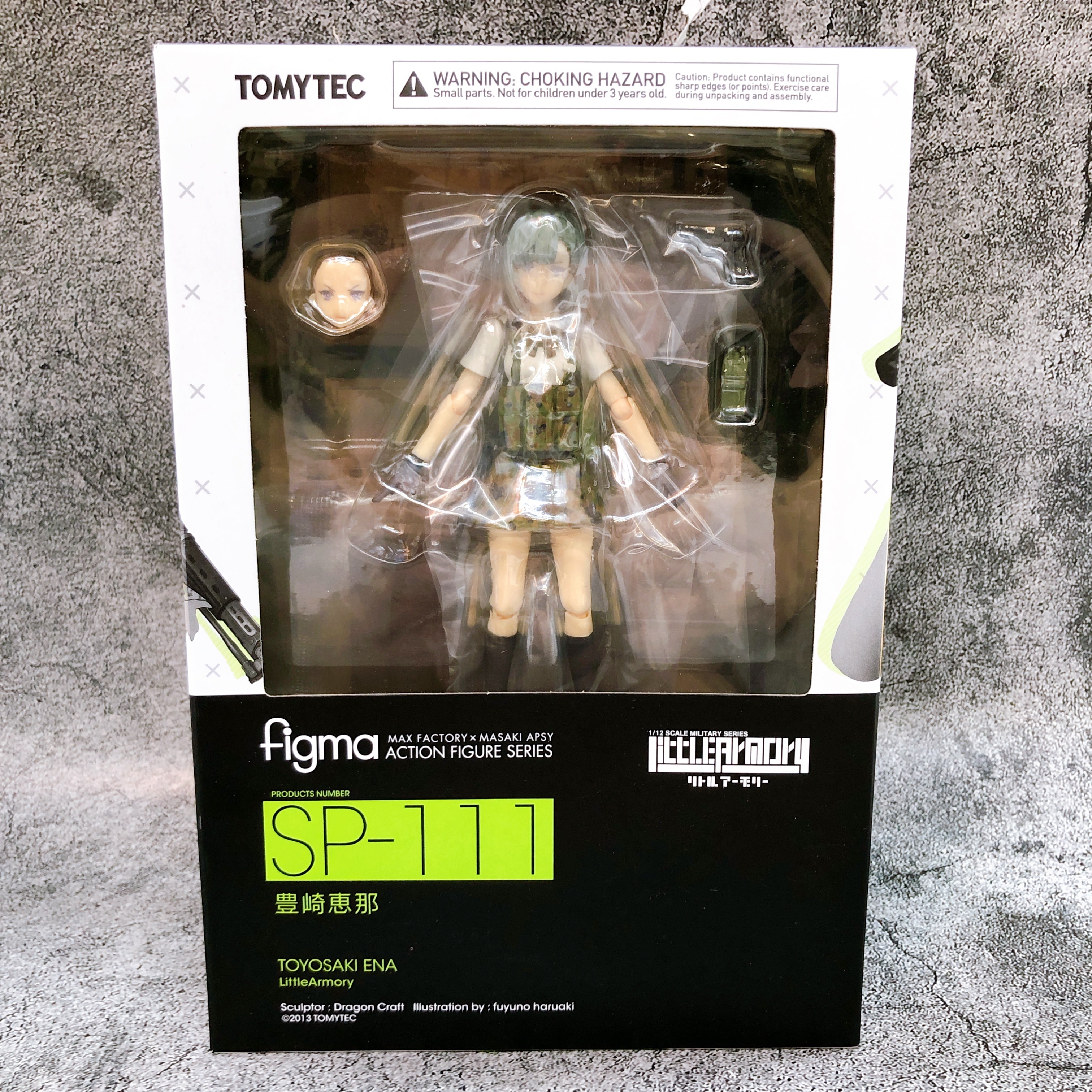 Little Armory Ena Toyosaki figma SP-111 Action Figure Tomytec Japan AUTHENTIC