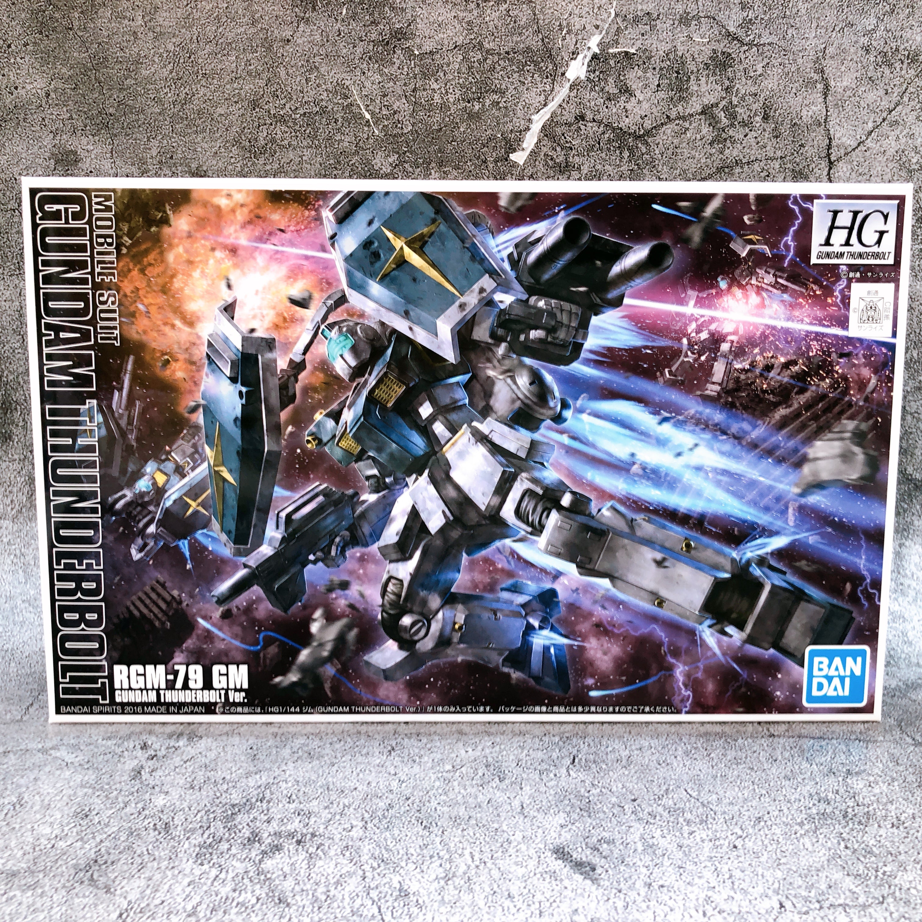 HG 1/144 GM Gundam Thunderbolt Ver RGM-79 Gunpla Model Kit Bandai from Japan NEW