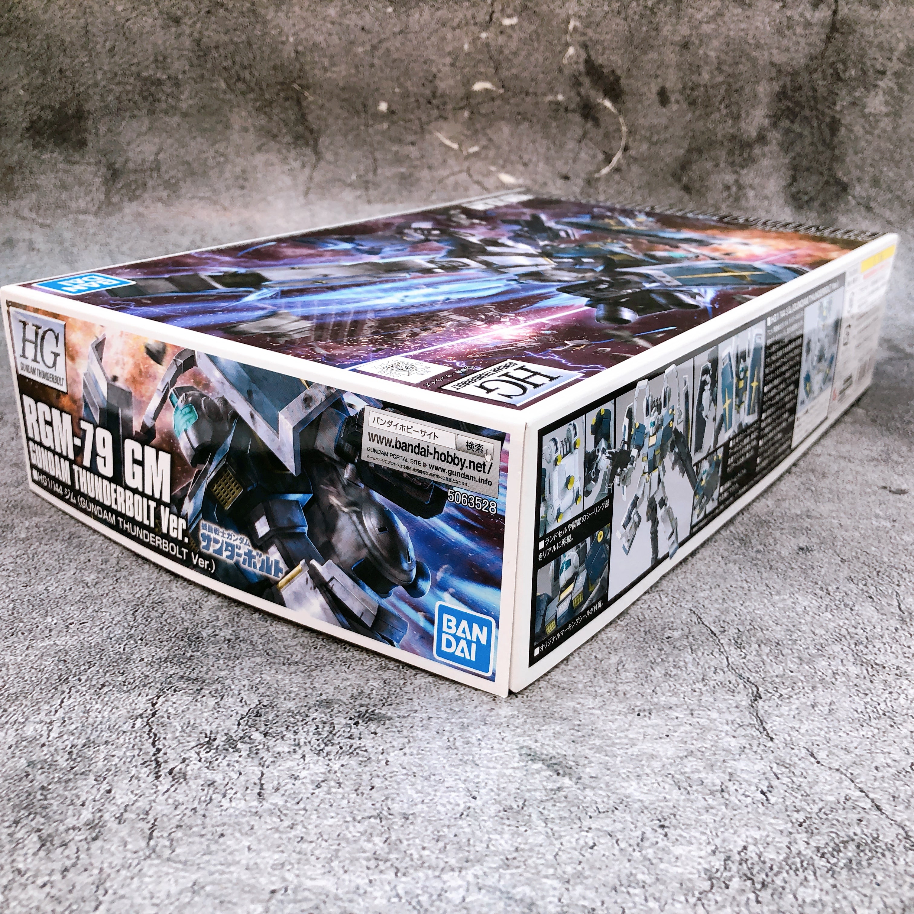 HG 1/144 GM Gundam Thunderbolt Ver RGM-79 Gunpla Model Kit Bandai from