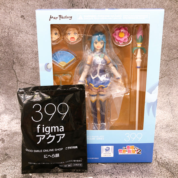 figma アクア w/Bonus) Konosuba 2 Aqua Figma 399 Action Figure Max Factory