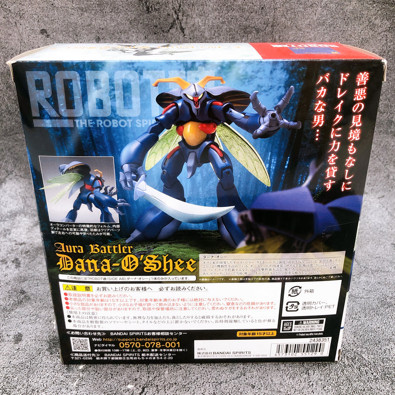 ROBOT SPIRITS Dana-O'Shee Aura Battler Dunbine Action Figure Bandai Japan New