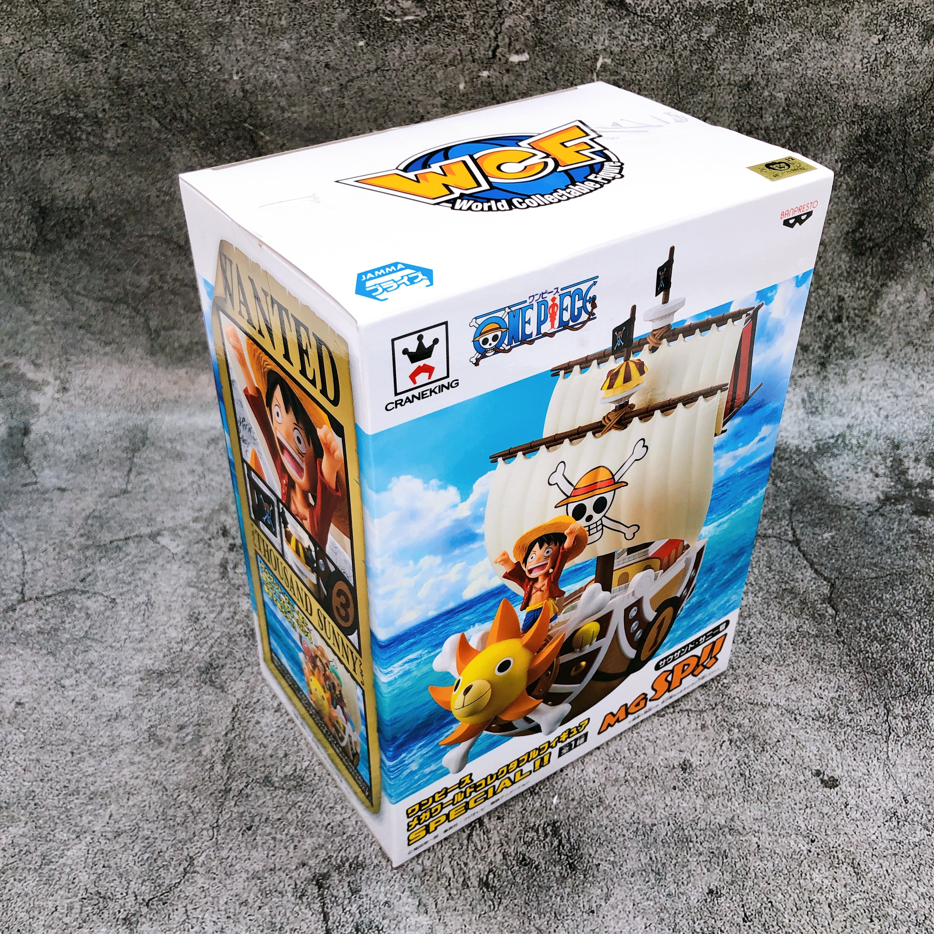 ONE PIECE Thousand Sunny Mega World Collectable Figure SPECIAL!! BANPRESTO Japan