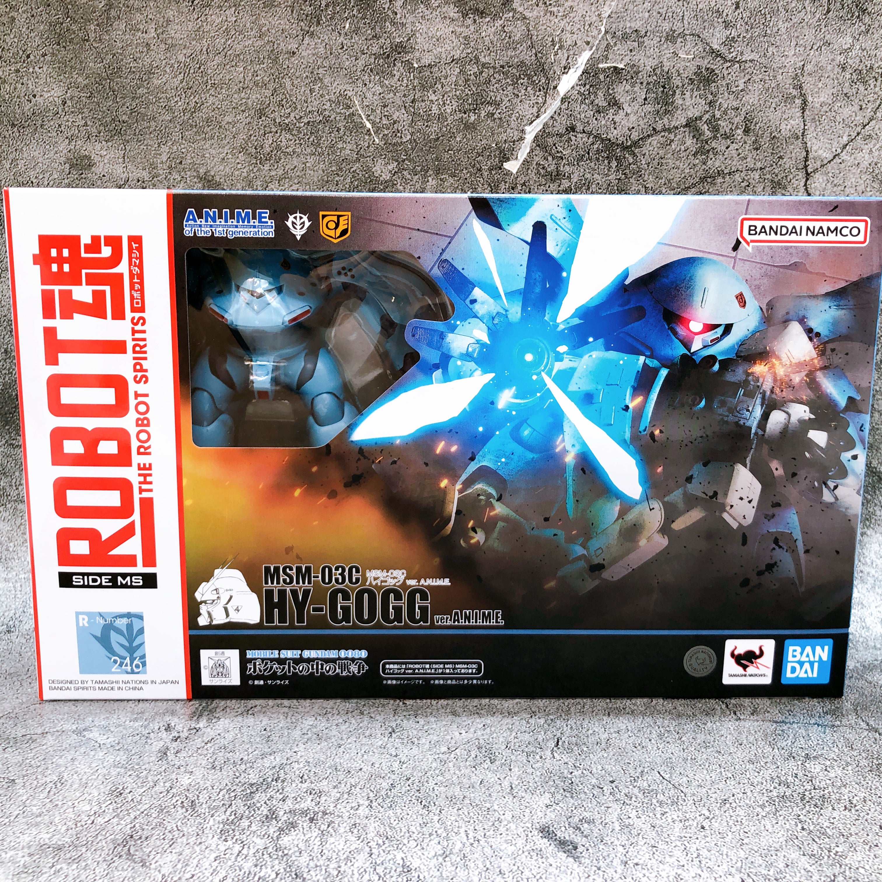 ROBOT SPIRITS MSM-03C HY-GOGG ver. A.N.I.M.E. GUNDAM 0080 High Gogg Figure NEW