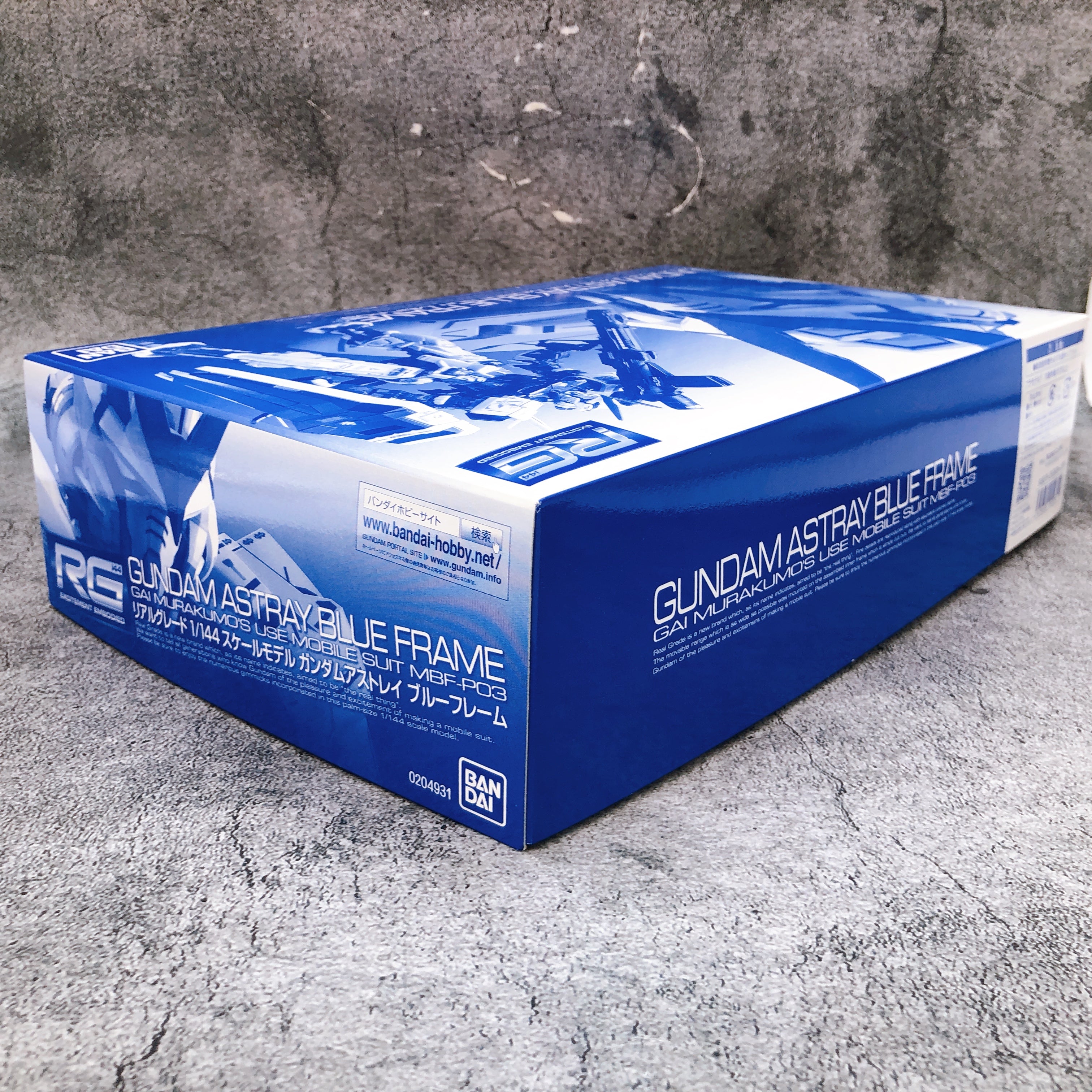 RG 1/144 Gundam Astray Blue Frame MBF-P03 Model Kit Premium Bandai Japan NEW
