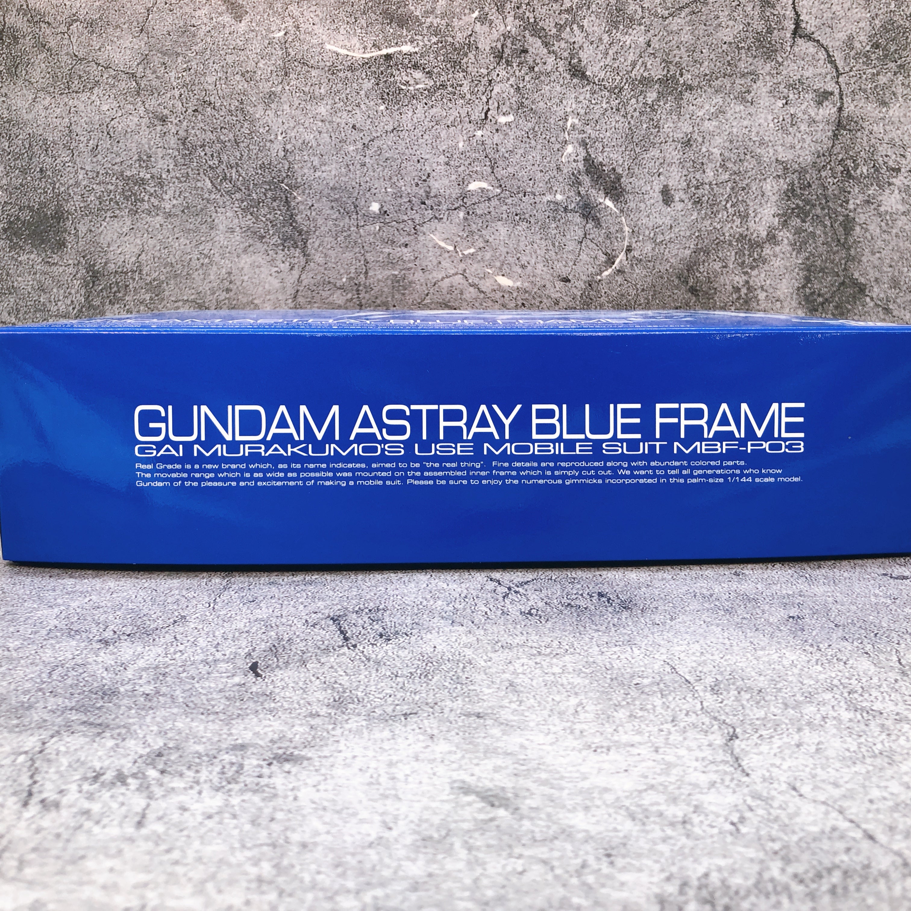 RG 1/144 Gundam Astray Blue Frame MBF-P03 Model Kit Premium Bandai Japan NEW
