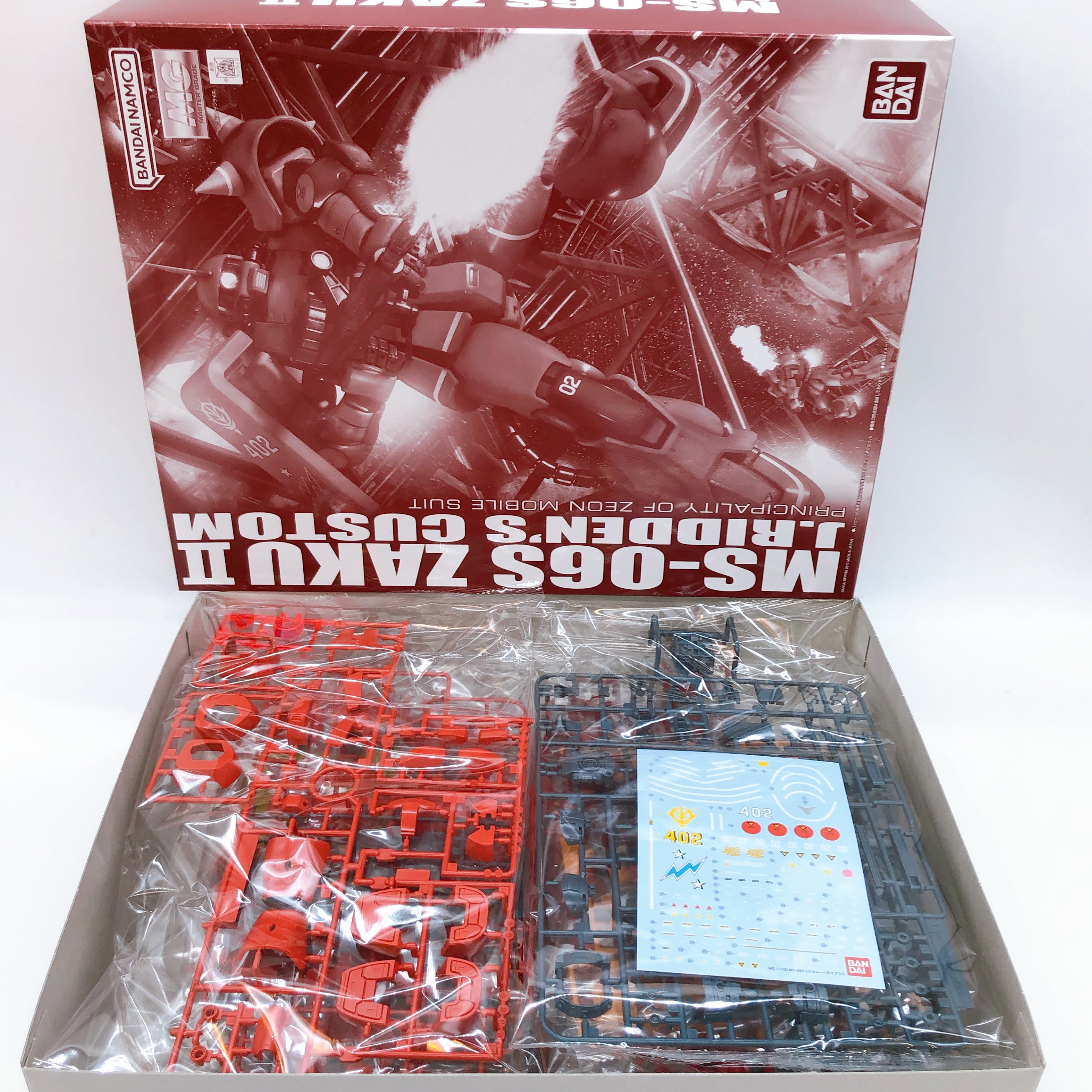 MG 1/100 Zaku II Johnny Ridden's Custom MS-06S Model Kit Premium Bandai FASTSHIP