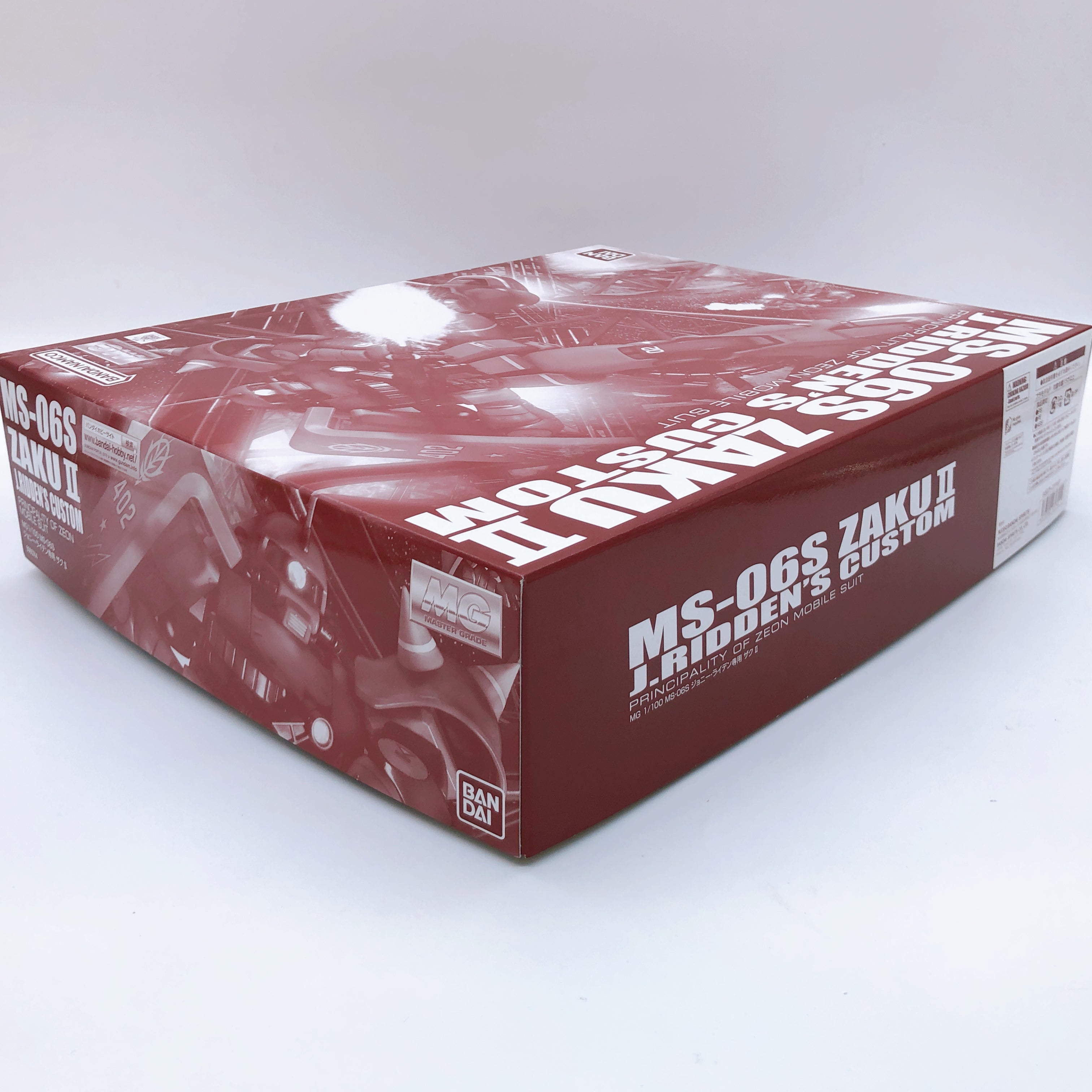 MG 1/100 Zaku II Johnny Ridden's Custom MS-06S Model Kit Premium Bandai FASTSHIP
