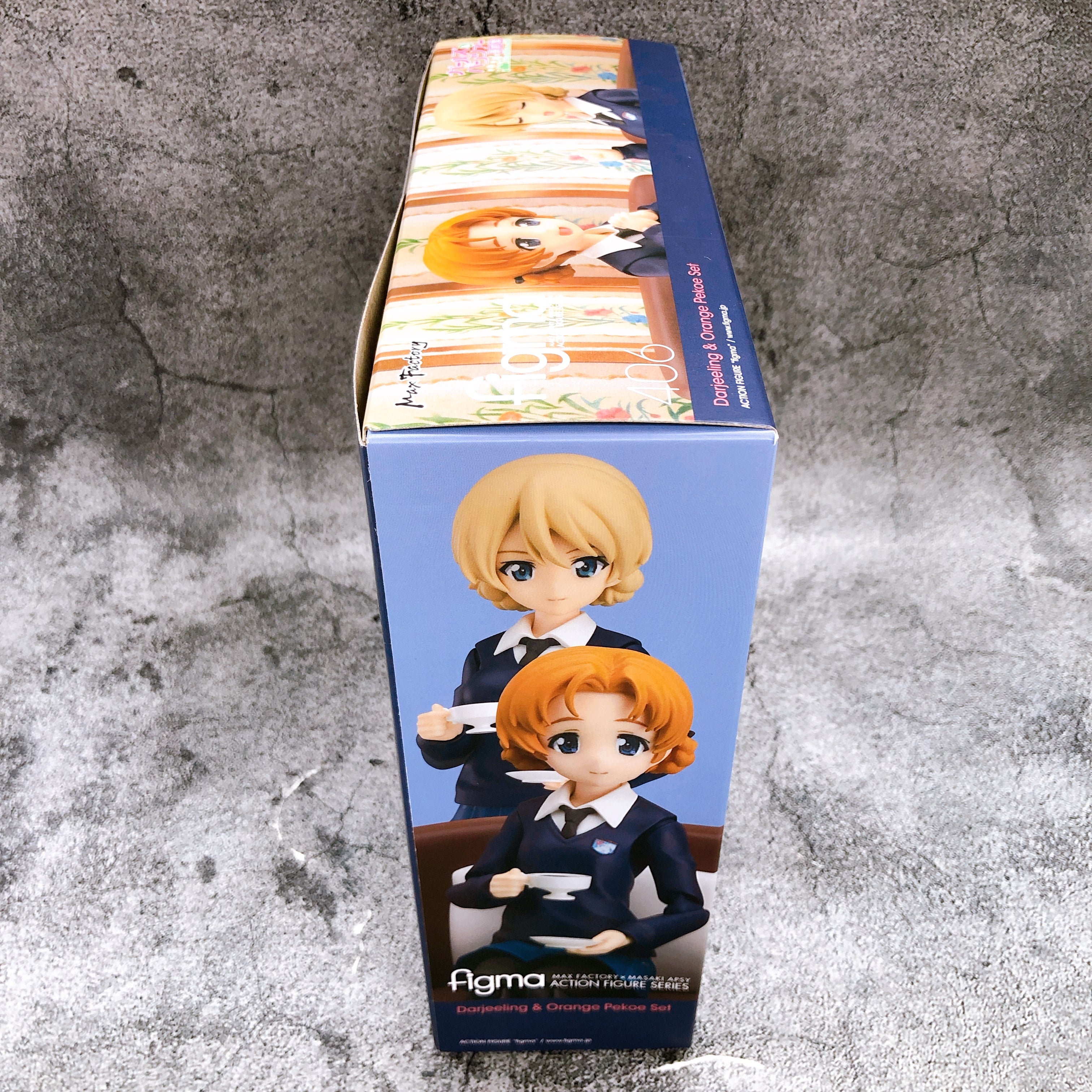 Girls und Panzer das Finale Darjeeling & Orange Pekoe Set figma 406 Figure NEW