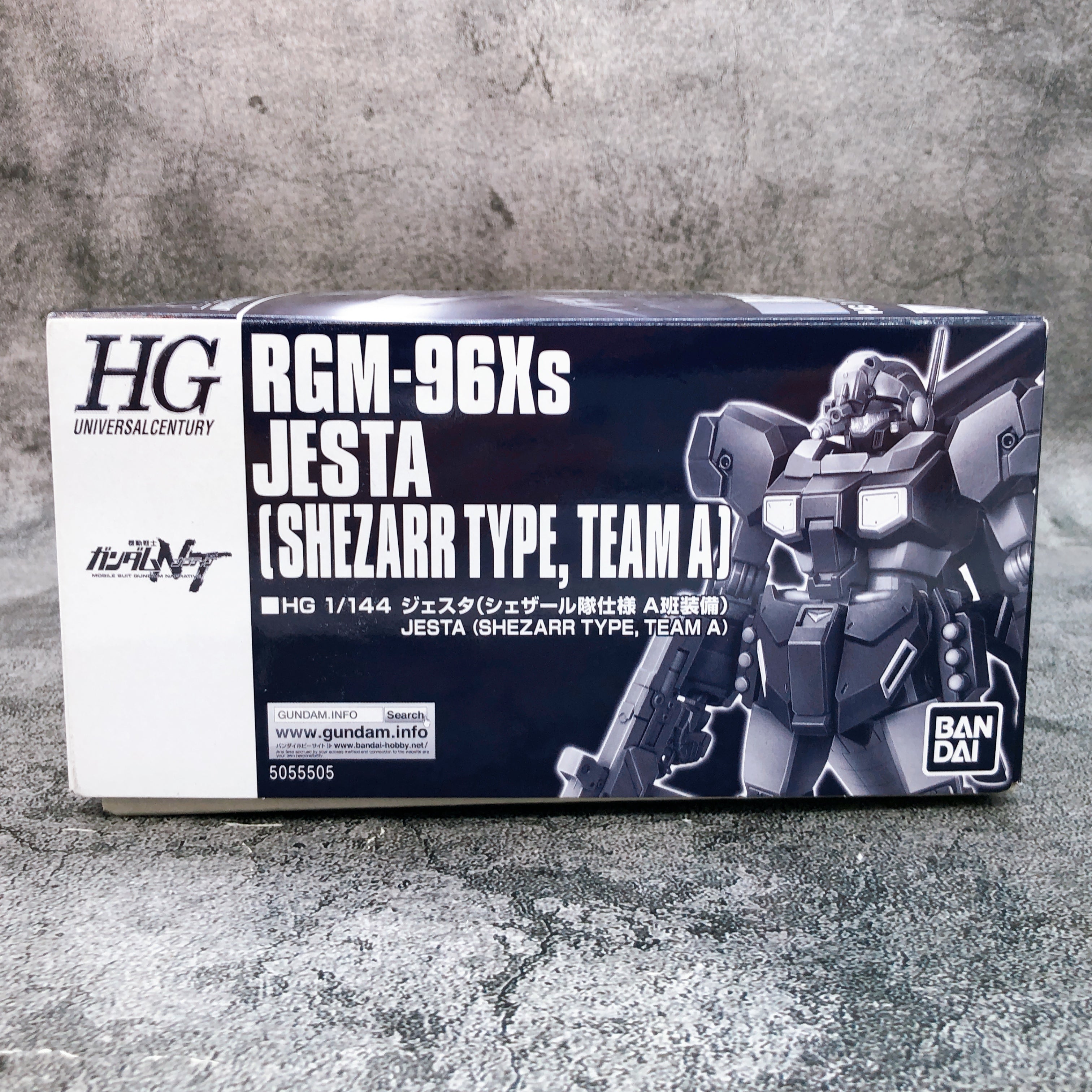 HG 1/144 Jesta Shezarr Type, Team A RGM-96Xs Model Kit Premium Bandai Japan NEW