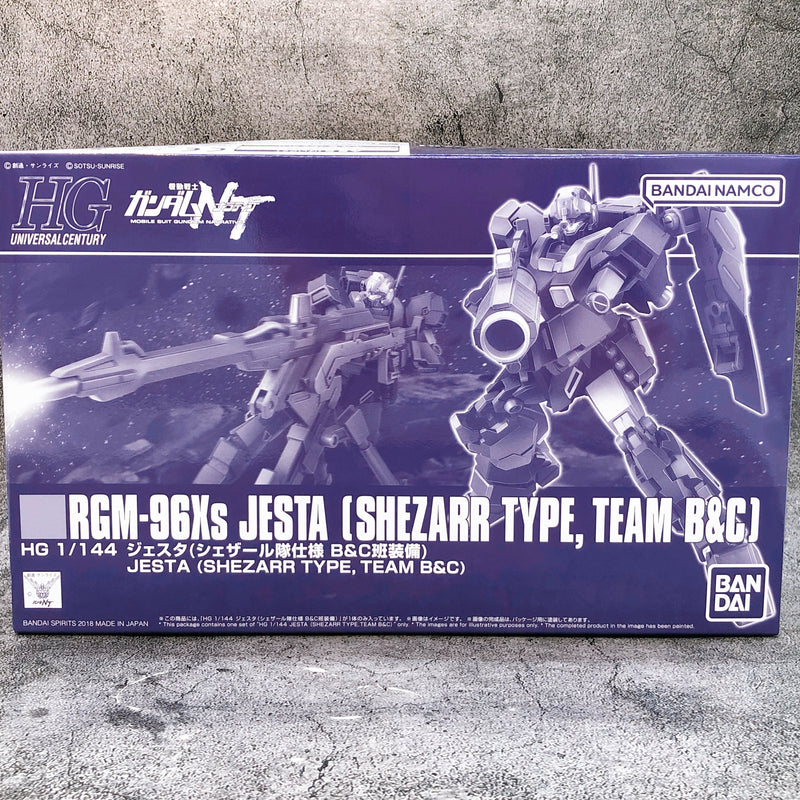 HGUC 1/144 Jesta Shezarr Type, Team B&C Gunpla Model Kit Premium Bandai NEW