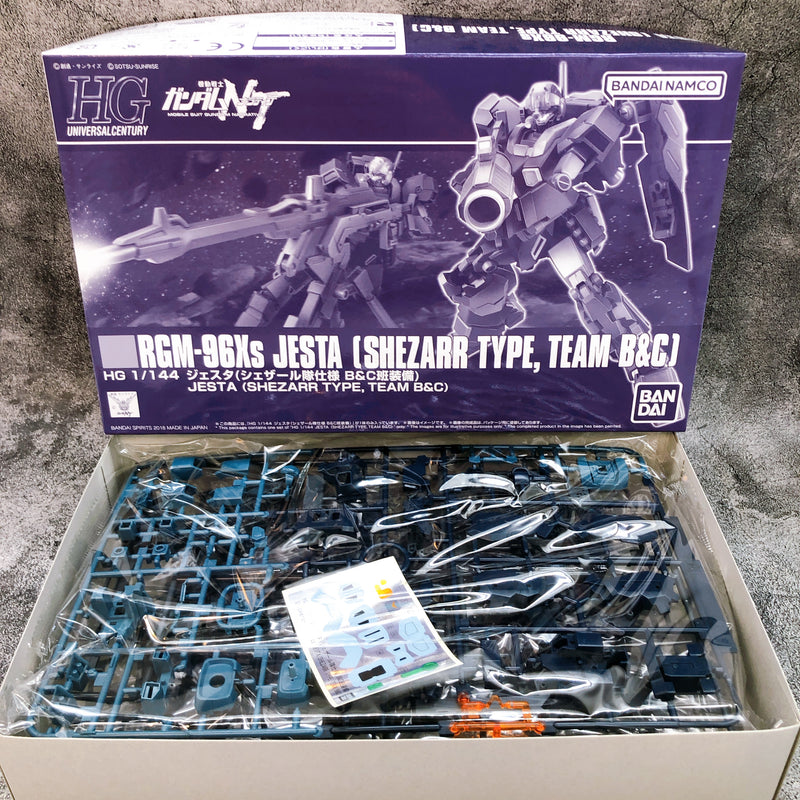 HGUC 1/144 Jesta Shezarr Type, Team B&C Gunpla Model Kit Premium Bandai NEW