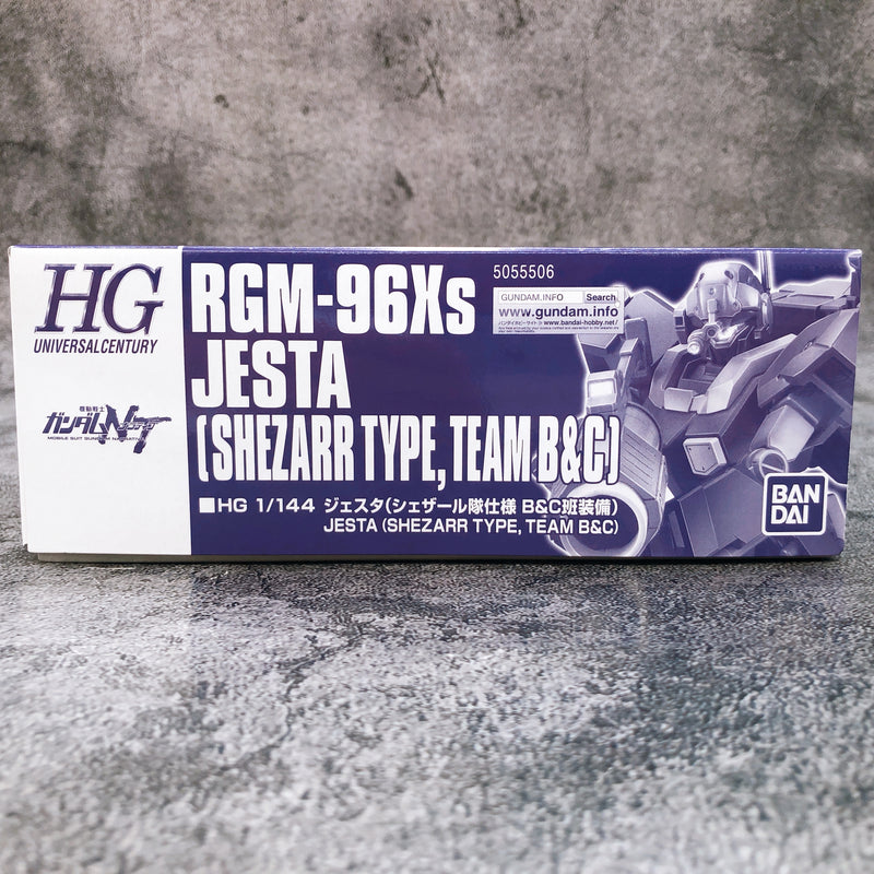 HGUC 1/144 Jesta Shezarr Type, Team B&C Gunpla Model Kit Premium Bandai NEW