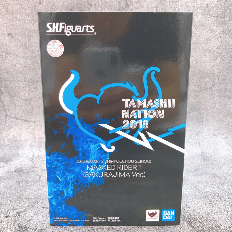 Kamen Masked Rider 1 Sakurajima S.H.Figuarts Shinkocchou Seihou Tamashii 2018