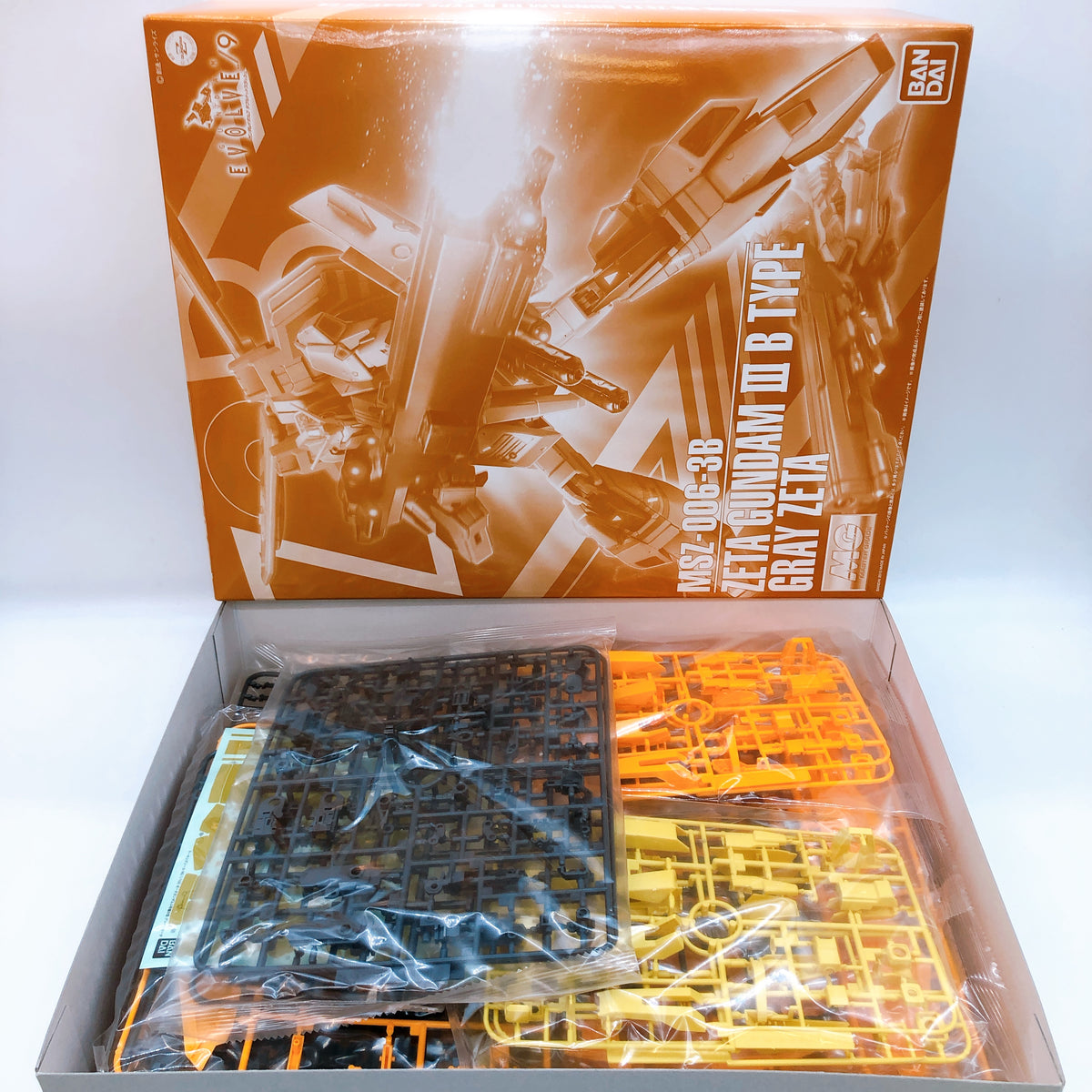 MG 1/100 Zeta Gundam 3B Type Gray Zeta MSZ-006-3B Model Kit 15+ Premium Bandai