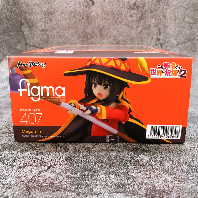 (w/Bonus) Konosuba Megumin Figma 407 Action Figure Max Factory NEW