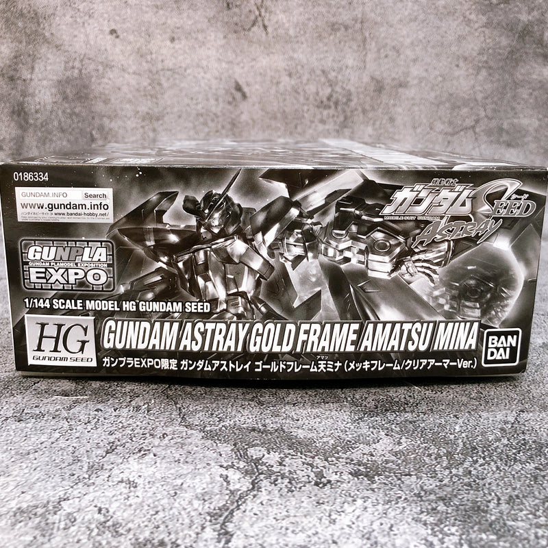 HG 1/144 Gundam Astray Gold Frame Amatsu Mina Plating frame Clear Armor Kit NEW