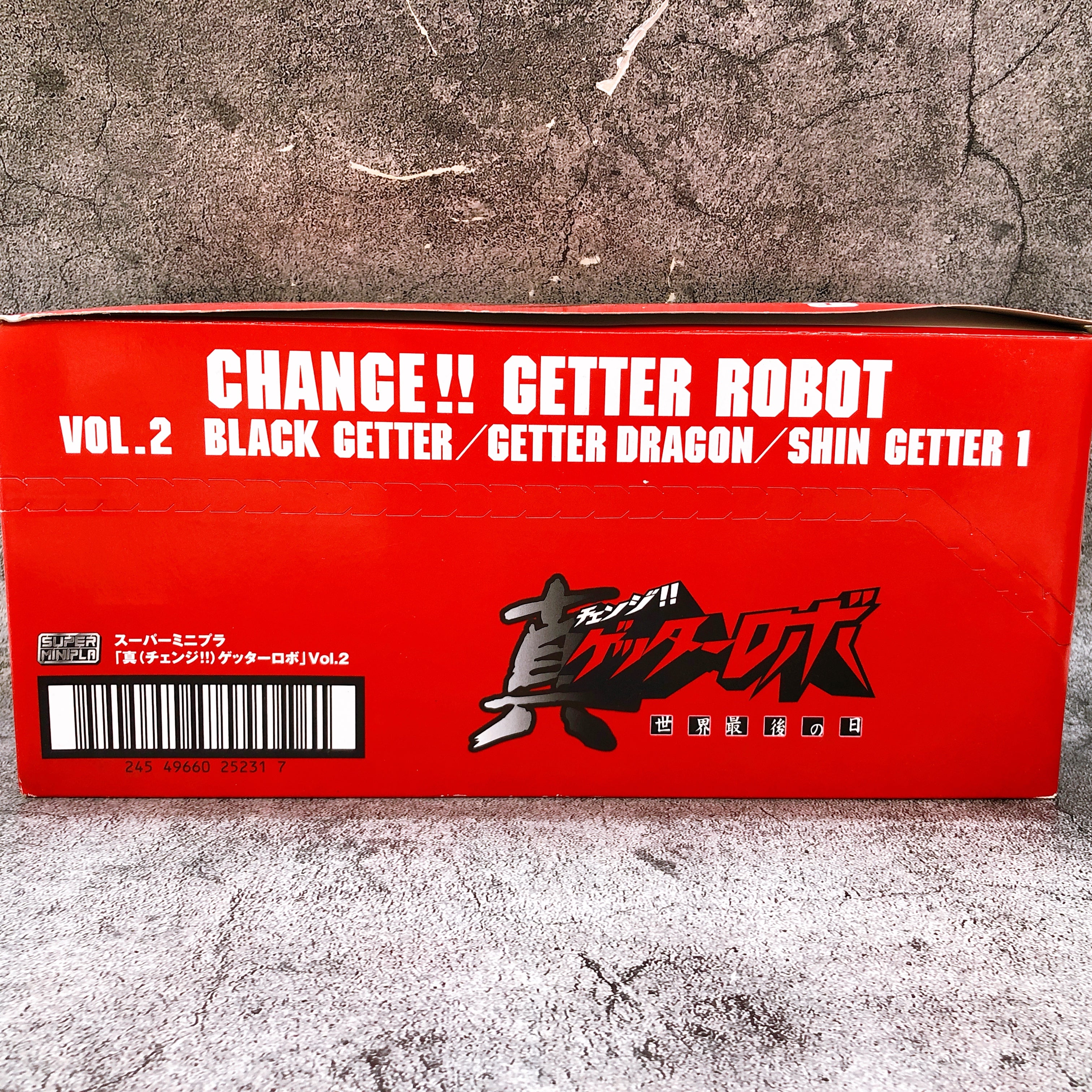 Super Minipla Getter Robo Vol.2 Box Complete Set Shokugan Model Kit Bandai Japan
