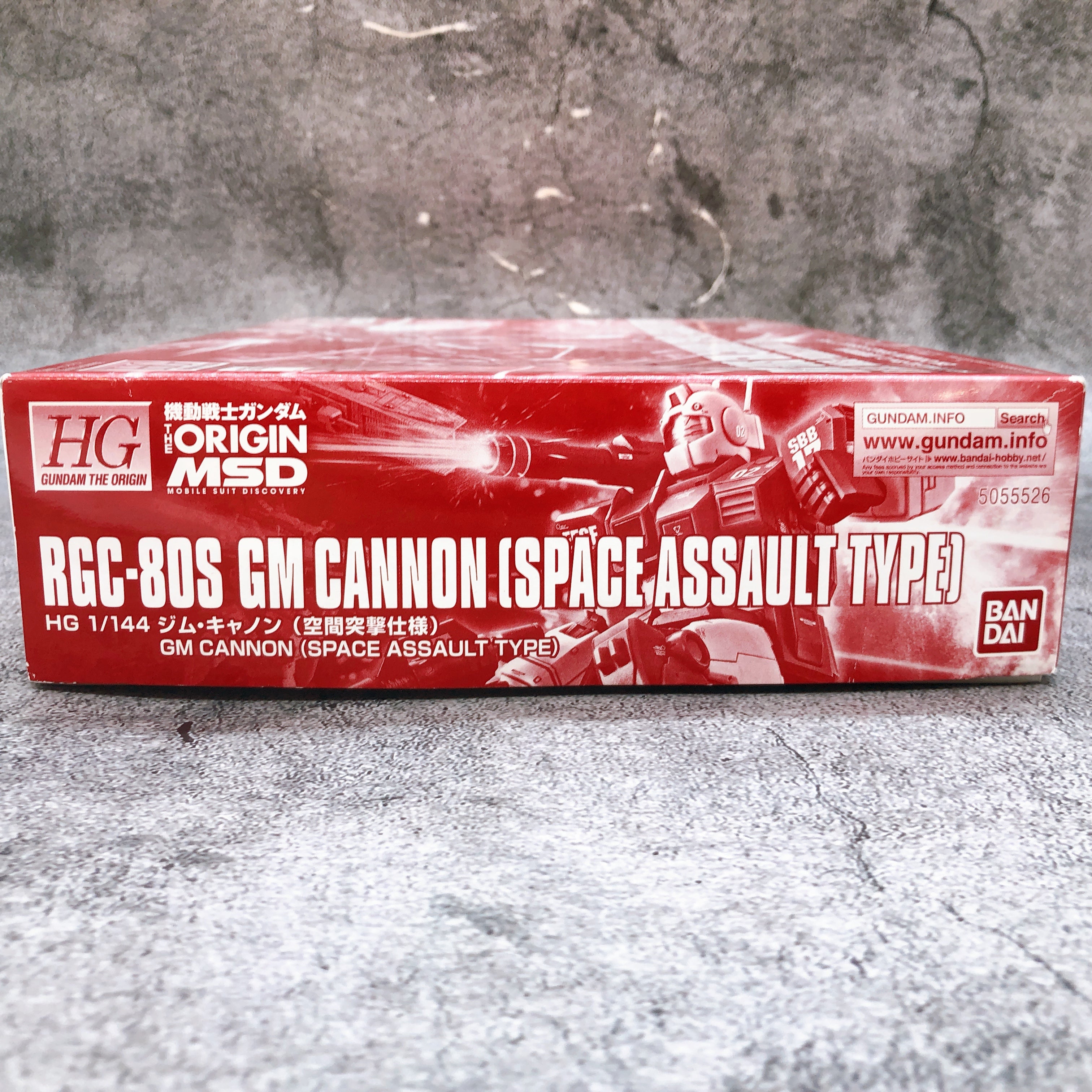 HG 1/144 GM CANNON Space Assault Type RGC-80S Model Kit Premium Bandai