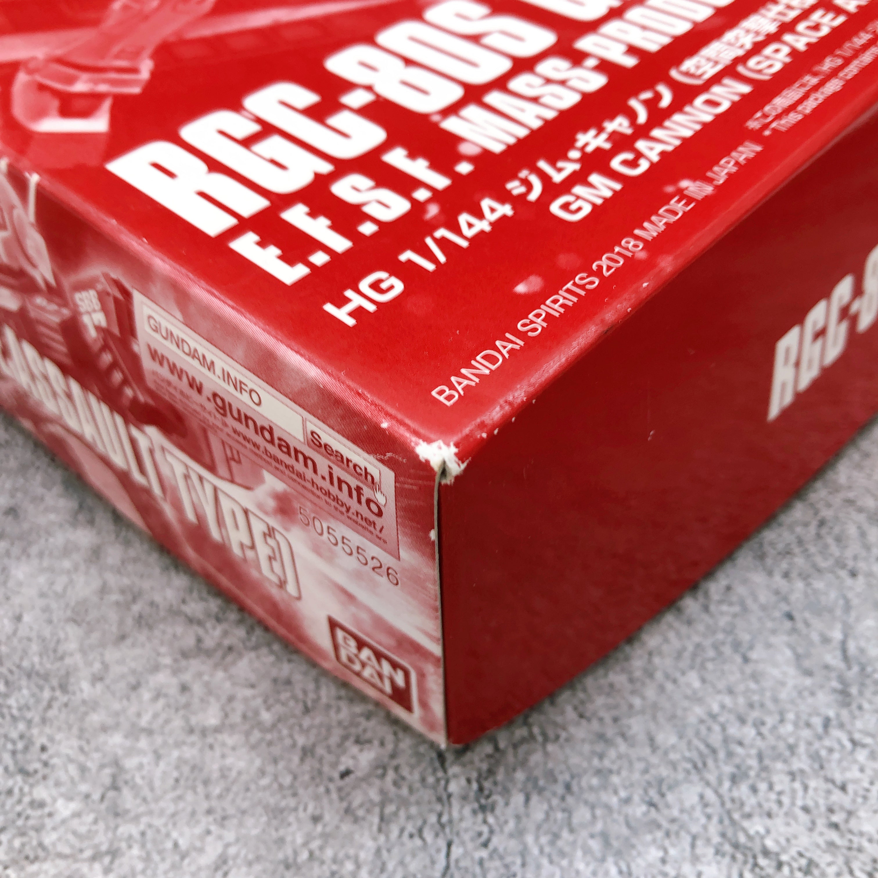 HG 1/144 GM CANNON Space Assault Type RGC-80S Model Kit Premium Bandai Japan NEW