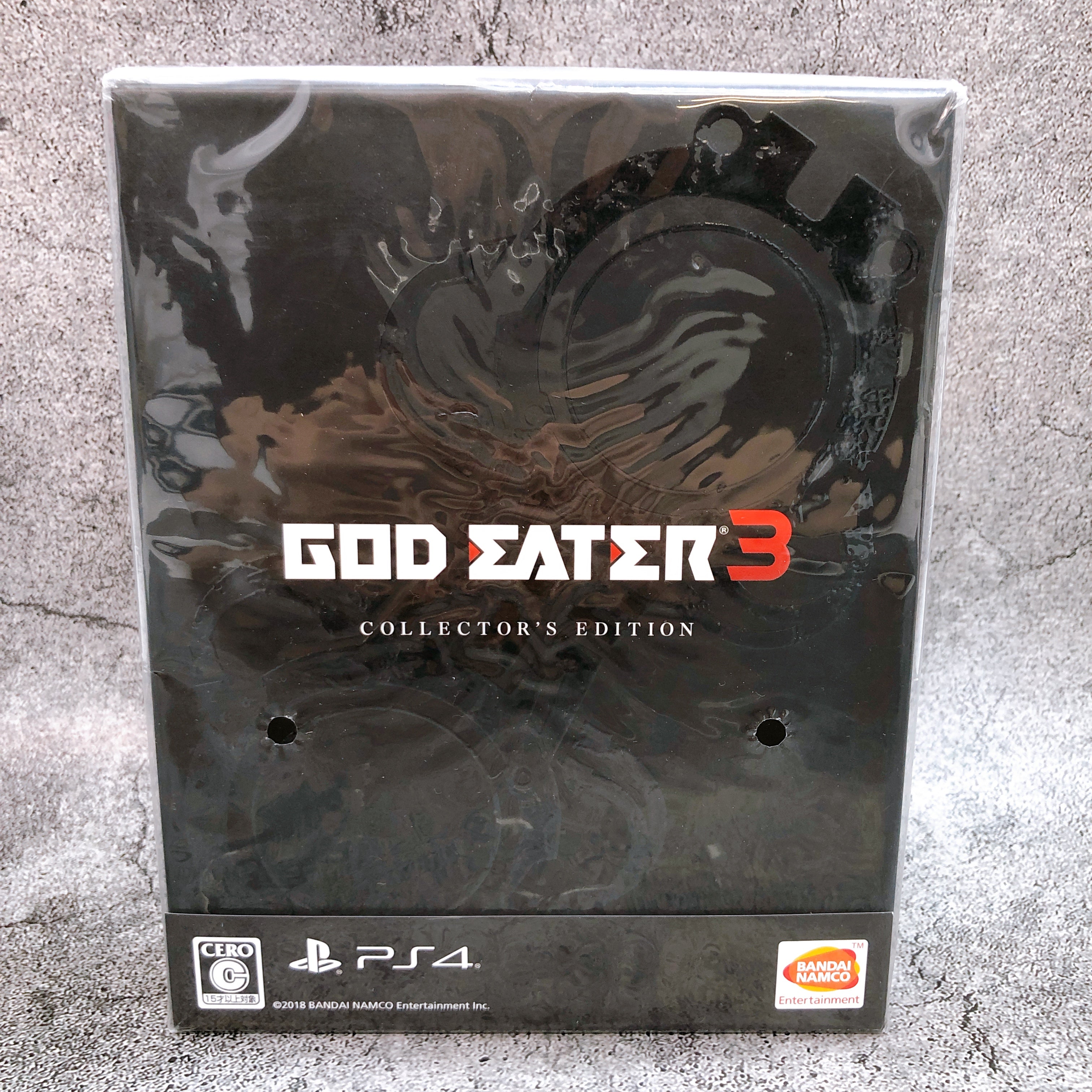 Playstation 4 God Eater 3 Collector's Limited Edition PS4 BANDAI Game Sealed New