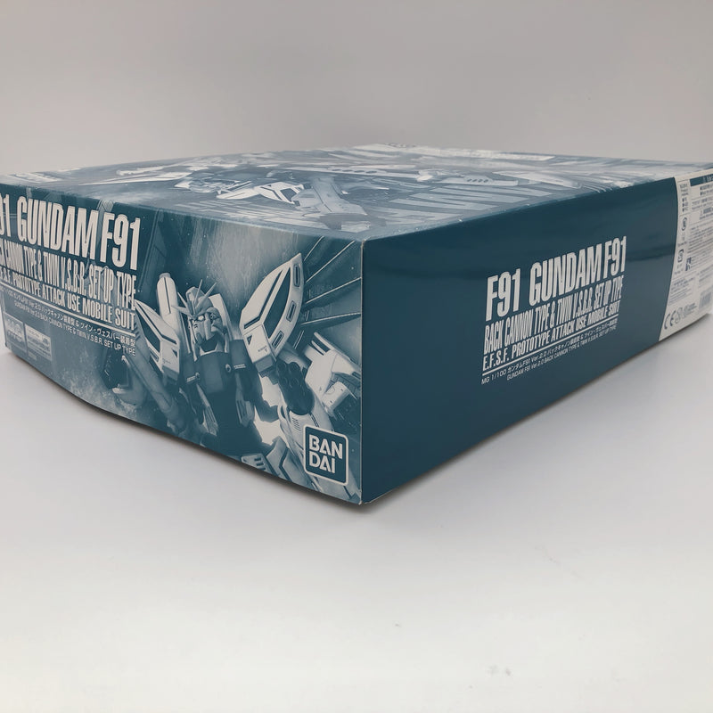 MG 1/100 Gundam F91 Ver.2.0 Back Cannon Type & Twin V.S.B.R. Set Up Type Kit NEW