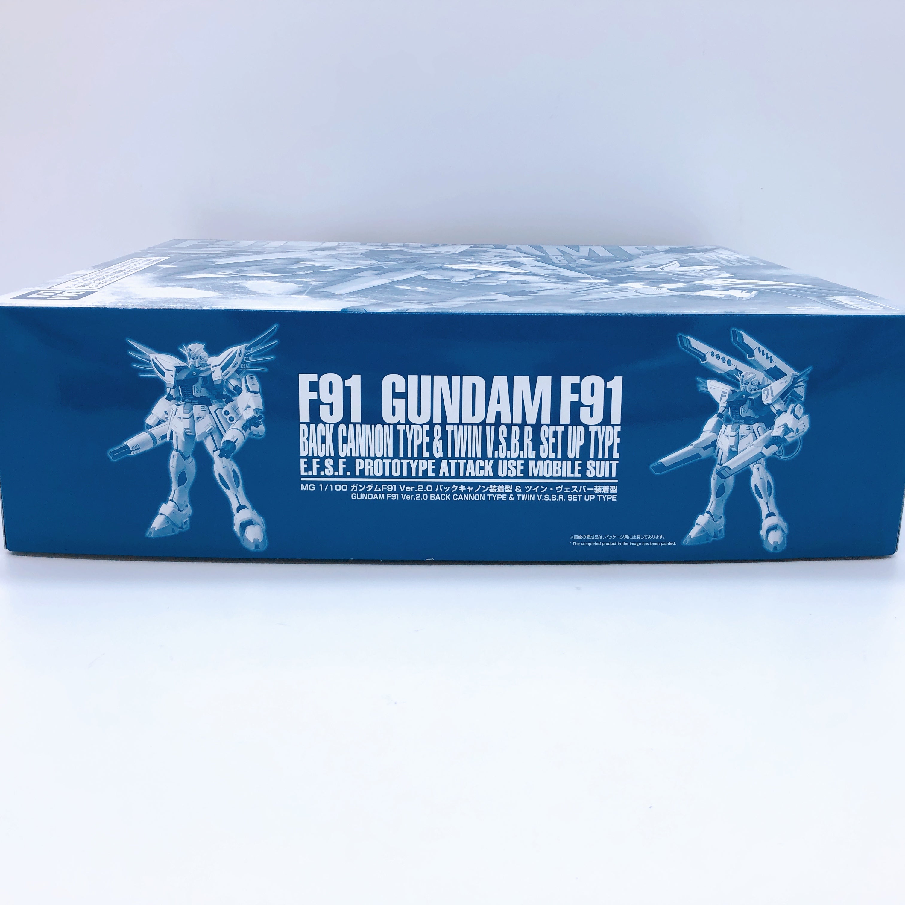 MG 1/100 Gundam F91 Ver.2.0 Back Cannon Type & Twin V.S.B.R. Set Up Ty