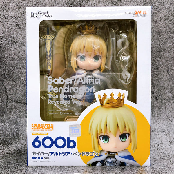 Fate Grand Order Saber Altria Pendragon True Name Revealed Nendoroid 600b Figure