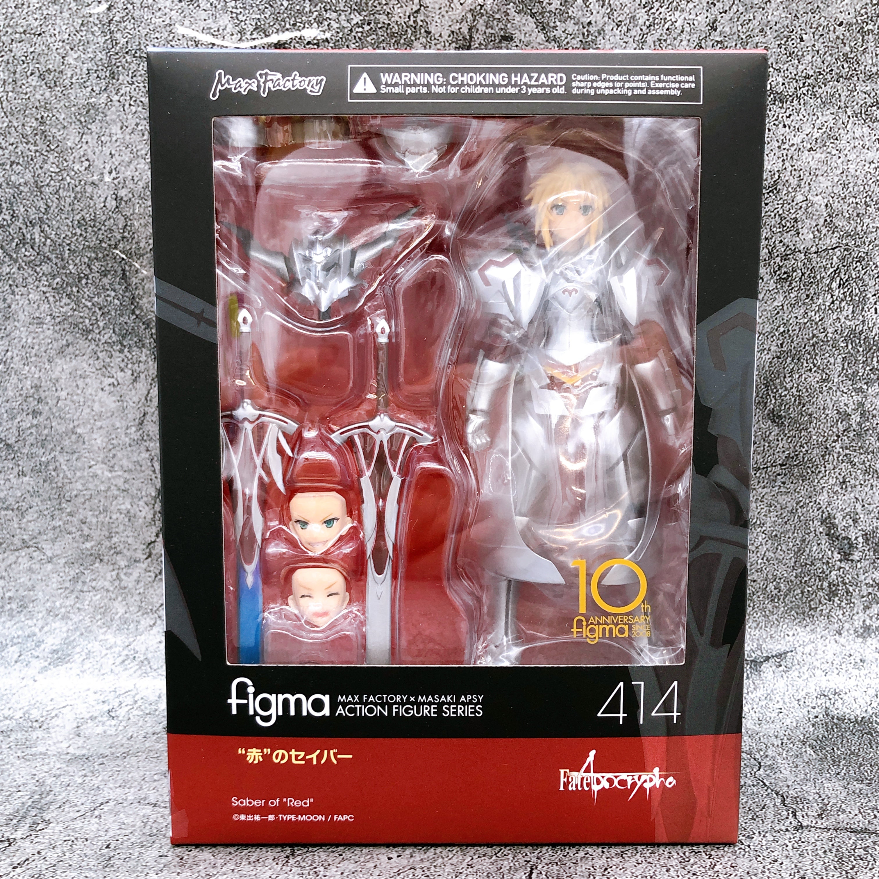 Fate/Apocrypha Saber of Red figma 414 Action Figure Max Factory Japan AUTHENTIC