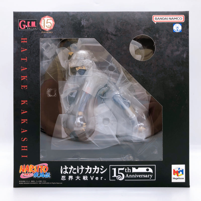 Naruto Shippuuden Kakashi Hatake Ninkai Taisen ver. G.E.M. 15th Anniversary