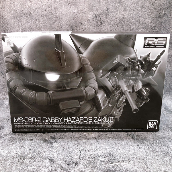 ・RG 1/144 2点セット RG 1/144 MS-06R-2 Gabby Hazard Zaku II Model Kit Premium Bandai NEW FA