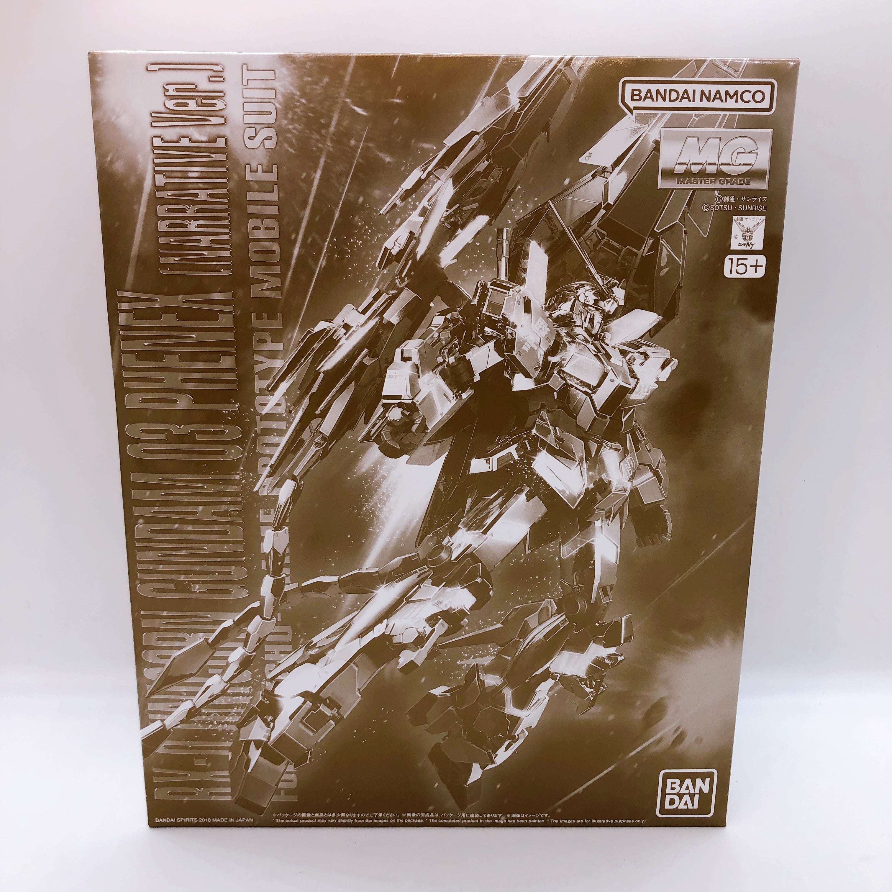 MG 1/100 Unicorn Gundam 03 PHENEX Narrative Ver Model Kit Premium Bandai Japan