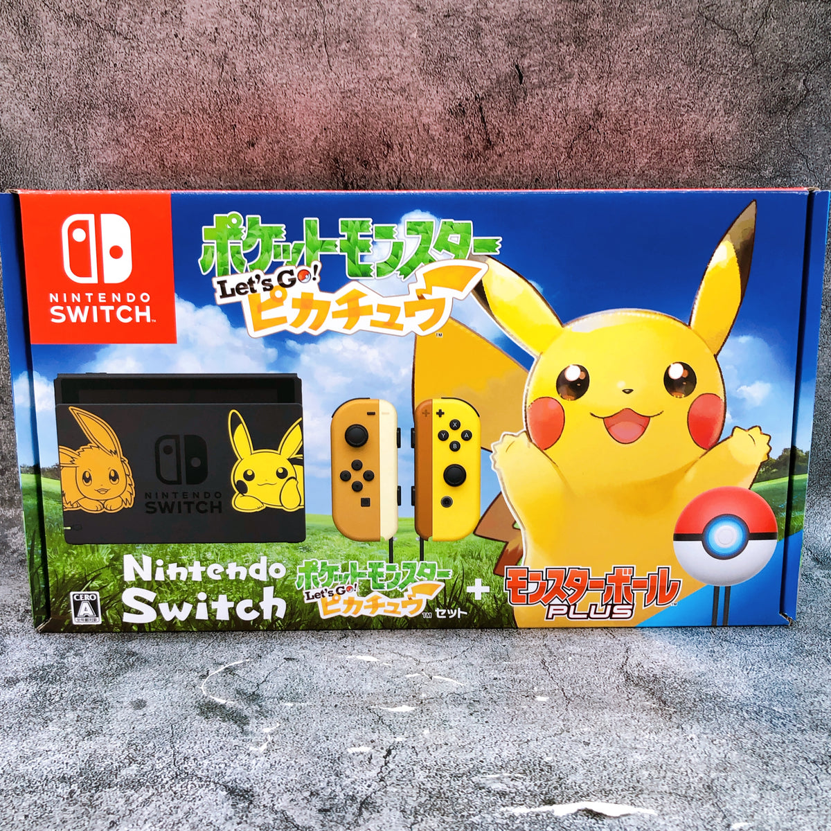 Nintendo Switch Pokemon Let's Go Pikachu! Set Japan Limited Console NEW FASTSHIP