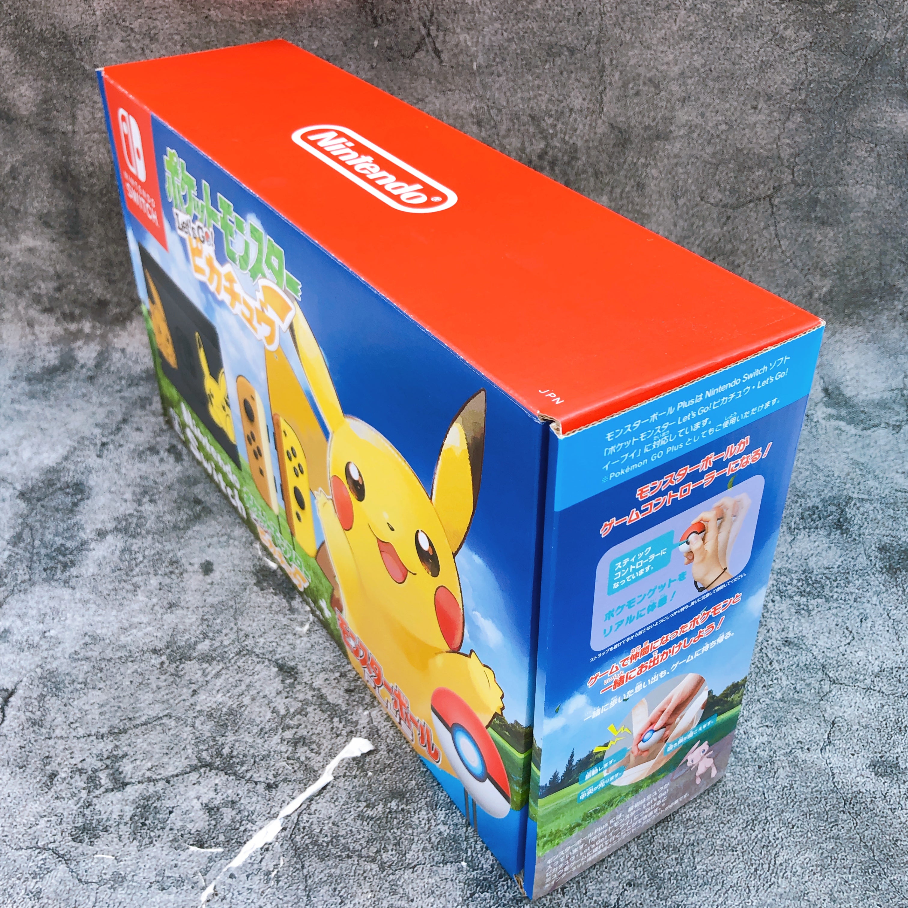 Nintendo Switch Pokemon Let's Go Pikachu! Set Japan Limited Console NE