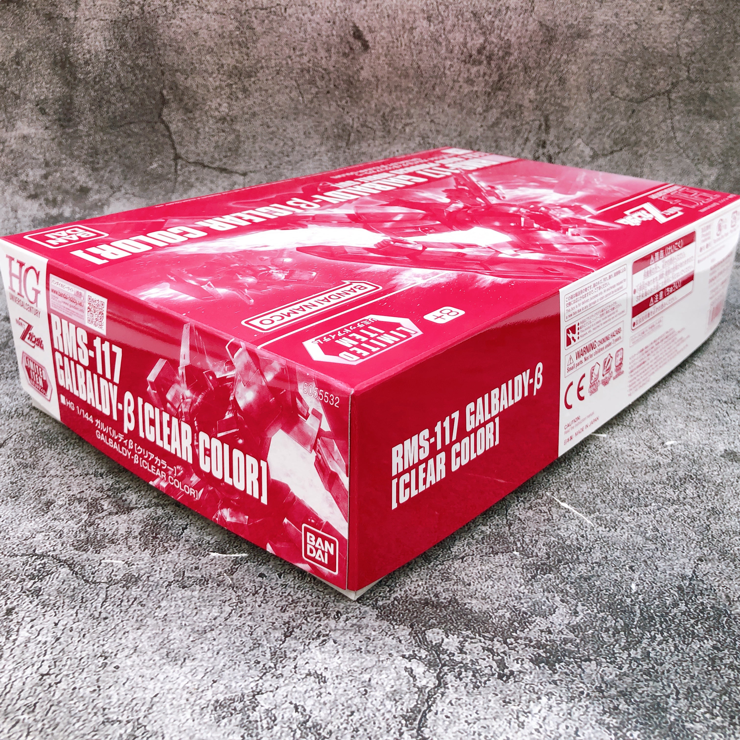 HG 1/144 Galbaldy β Clear Color RMS-117 Limited Model Kit Bandai Japan