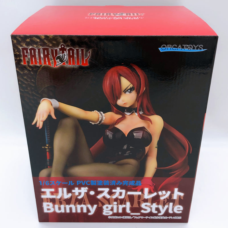 Orca Toys Fairy Tail Erza Scarlet Bunny Girl Style 1/6 Scale PVC Figure NEW