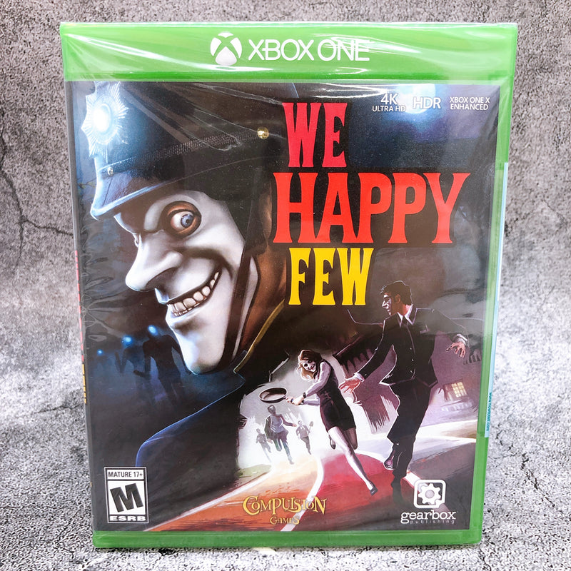 Xbox One We Happy Few Microsoft Gearbox Publishing Game Sealed New