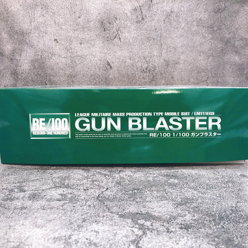 RE/100 1/100 Gun Blaster Victory Gundam Gunpla Model Kit Premium Bandai NEW