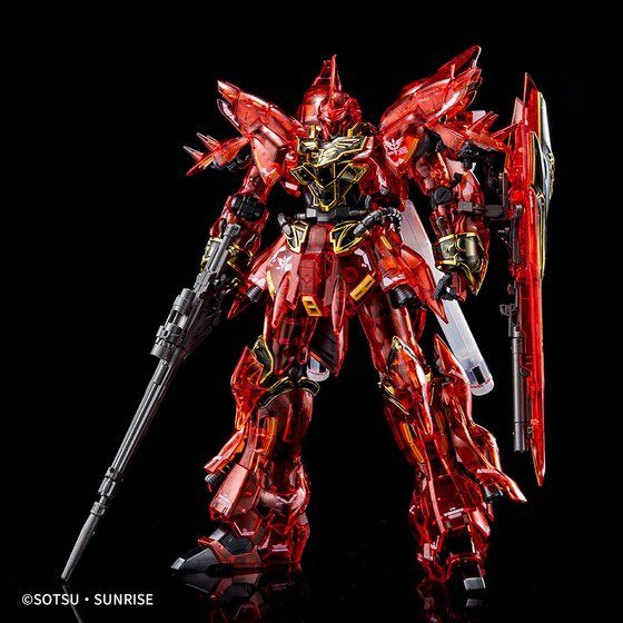 RG 1/144 Sinanju Clear Color Gundam Unicorn Limited Model Kit Bandai Japan NEW