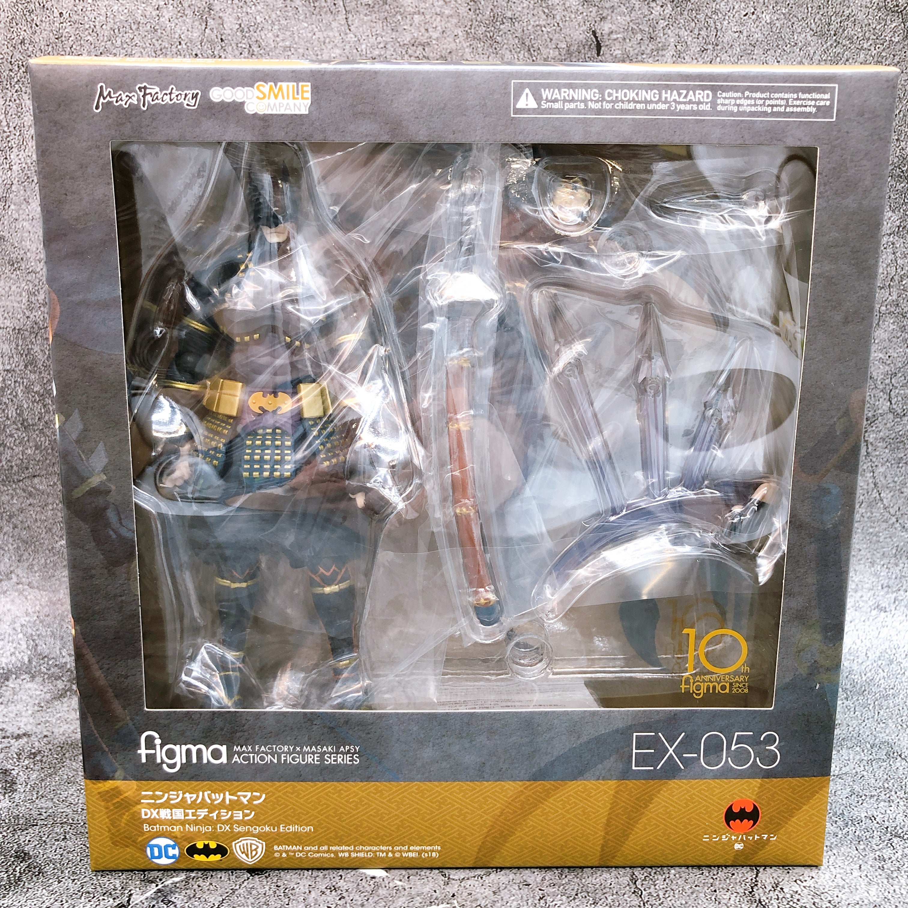 figma Ninja Batman DX Sengoku Edition EX-053 Action Figure Max Factory Japan NEW