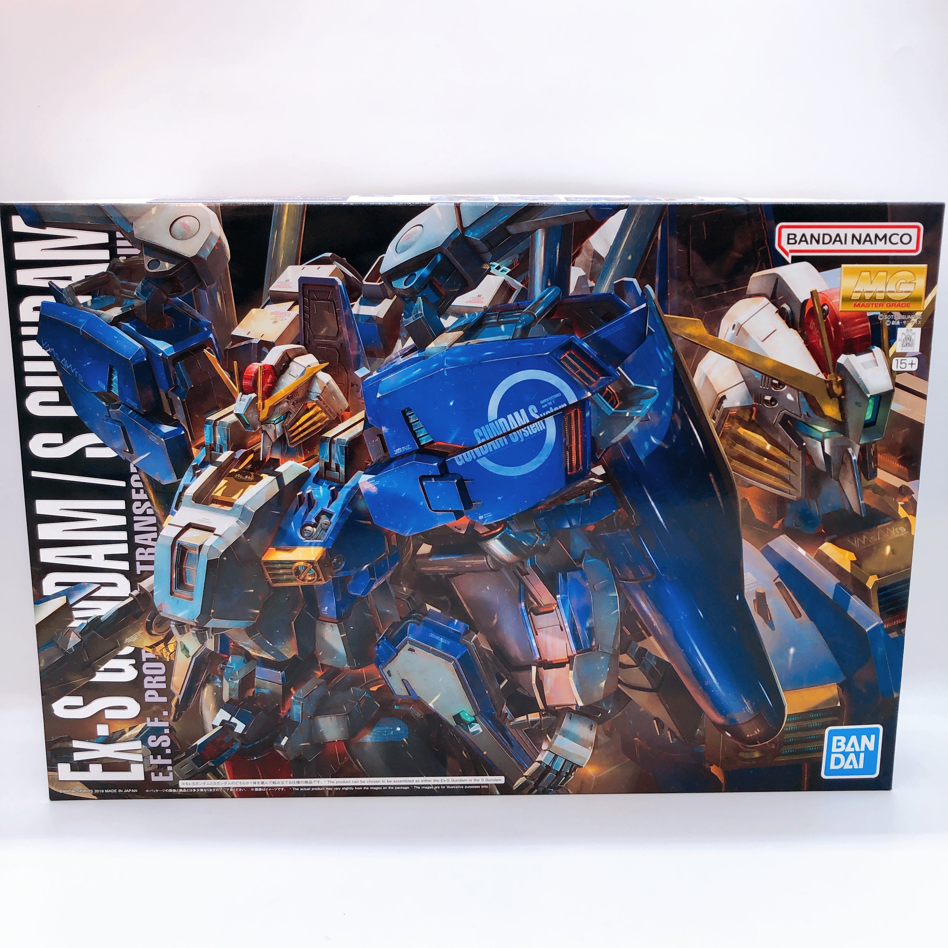 MG 1/100 Ex-S Gundam / S Gundam Gundam Sentinel Model Kit 15+ Bandai Japan NEW