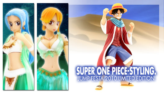 One Piece Super One Piece Styling Limited Edition (Luffy・Nami・Vivi) Bandai