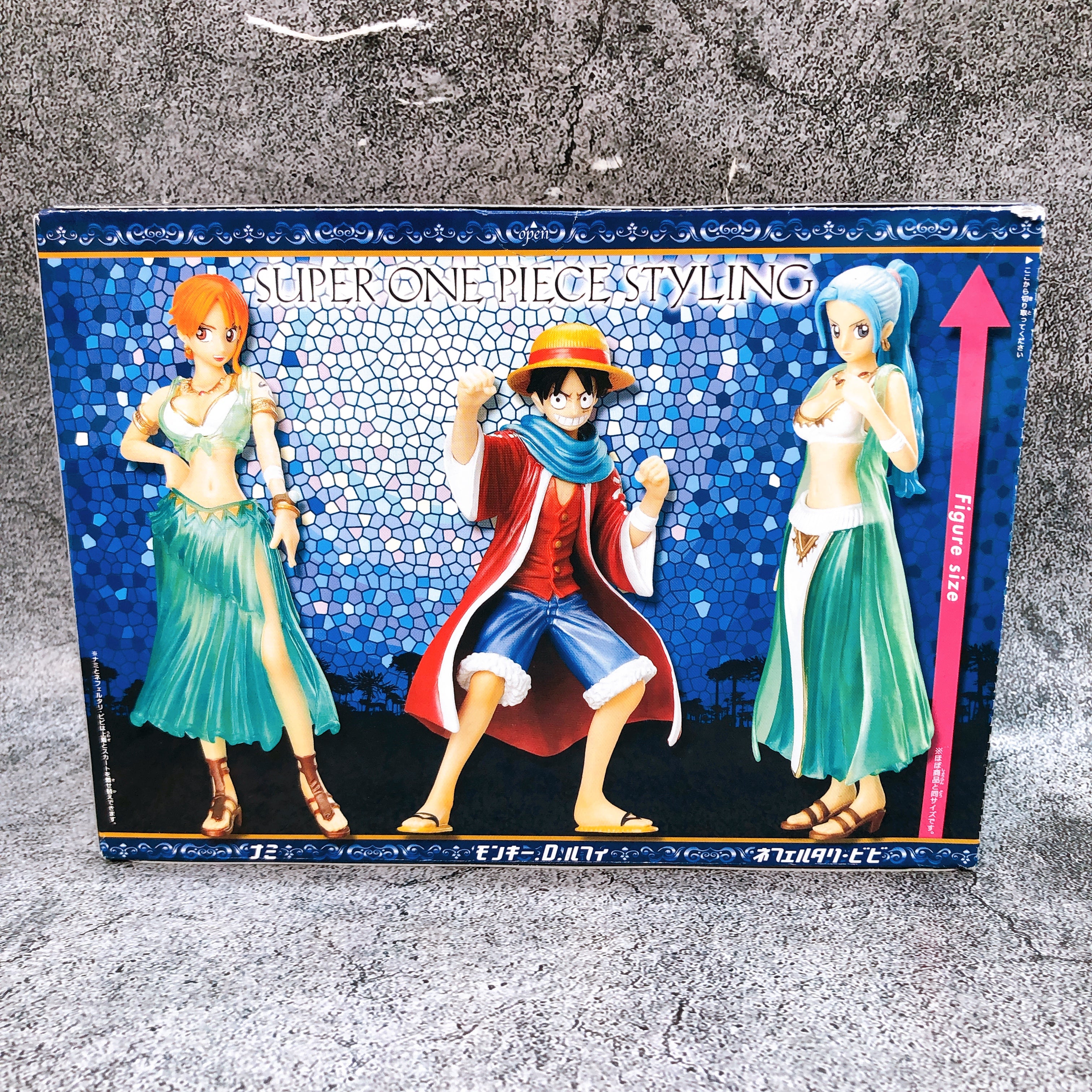 One Piece Super One Piece Styling Limited Edition (Luffy・Nami・Vivi) Bandai